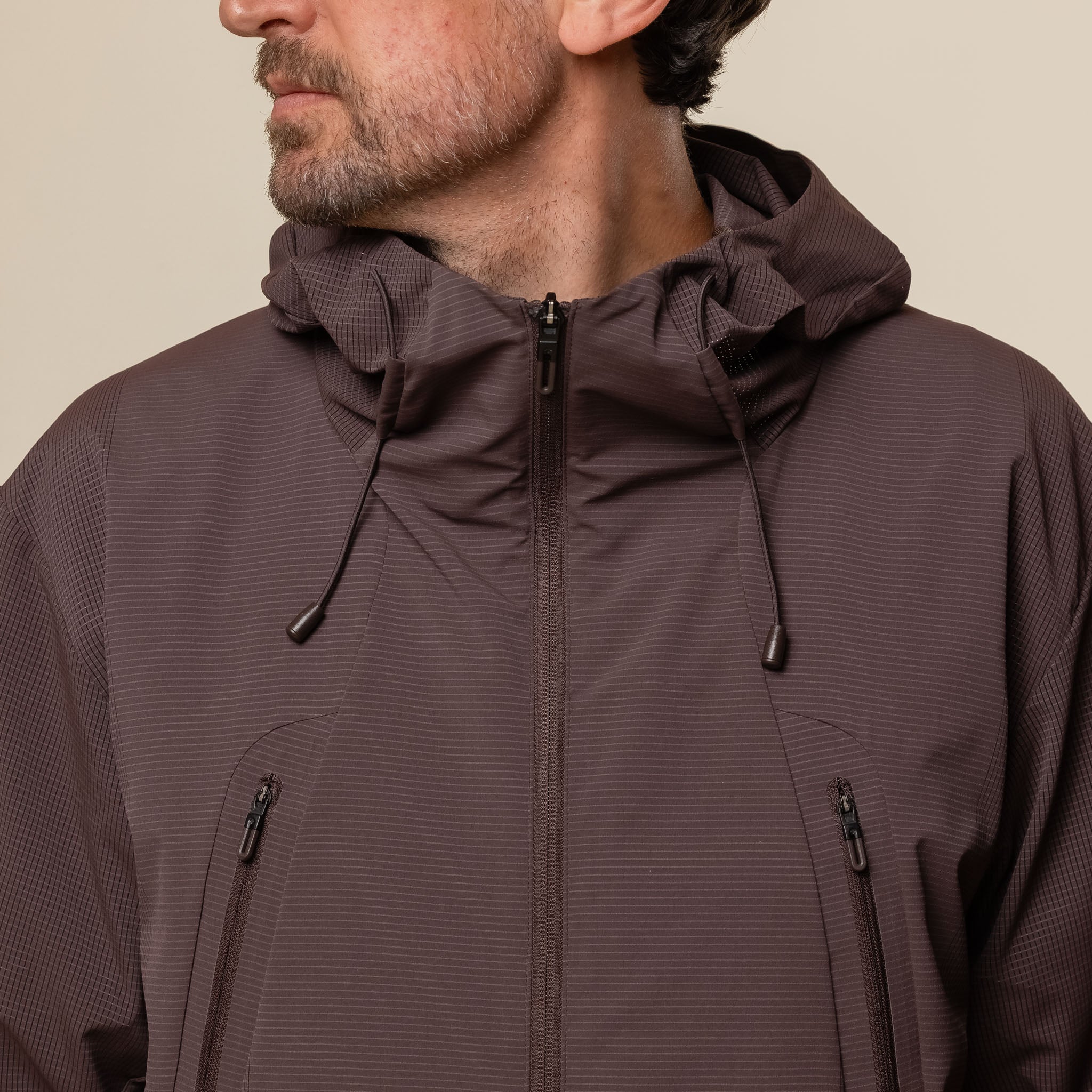 Descente Allterrain - Schematech "Creas Air" Jacket - Deep Mahogony