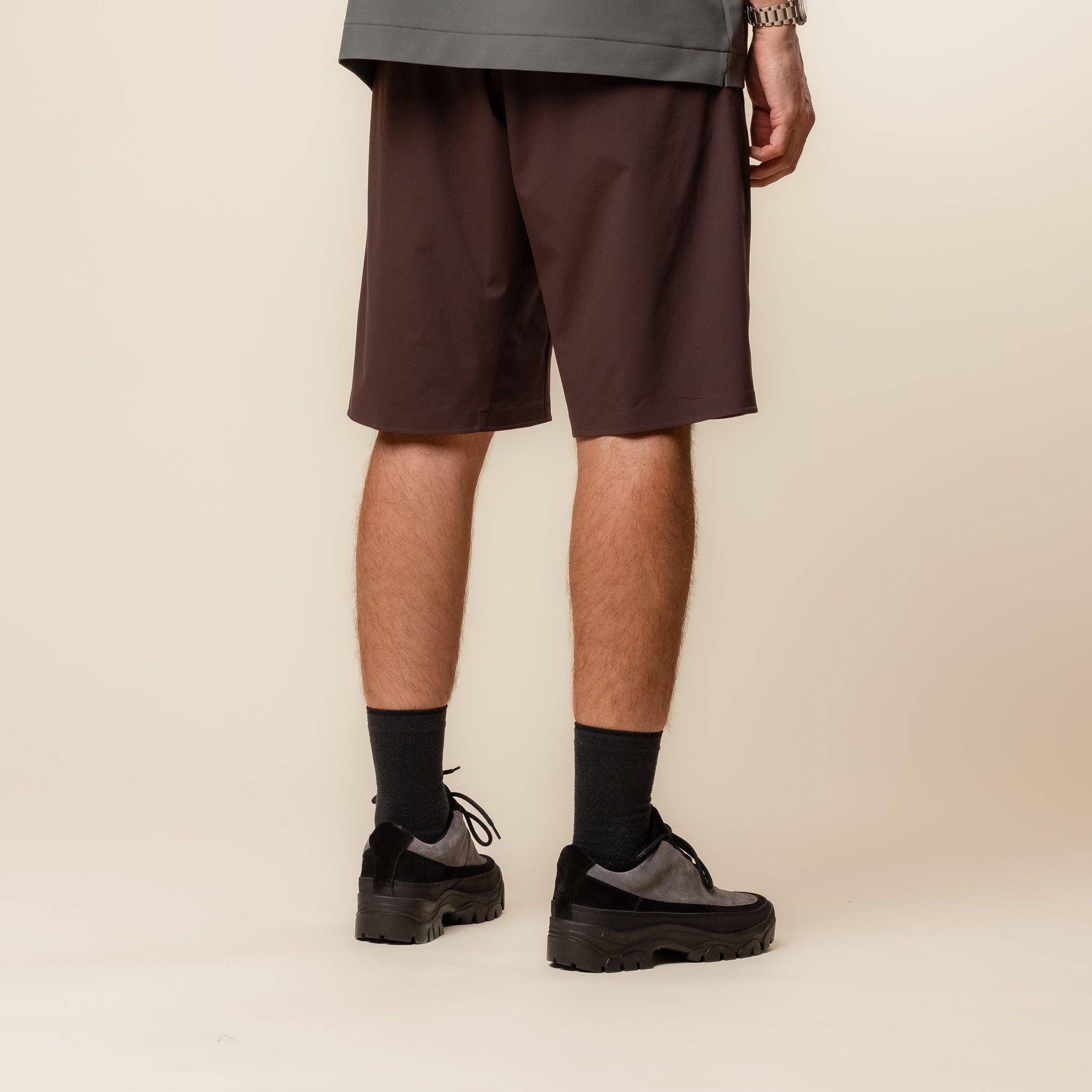 Descente Allterrain - Airflow Shorts - Deep Mahogany