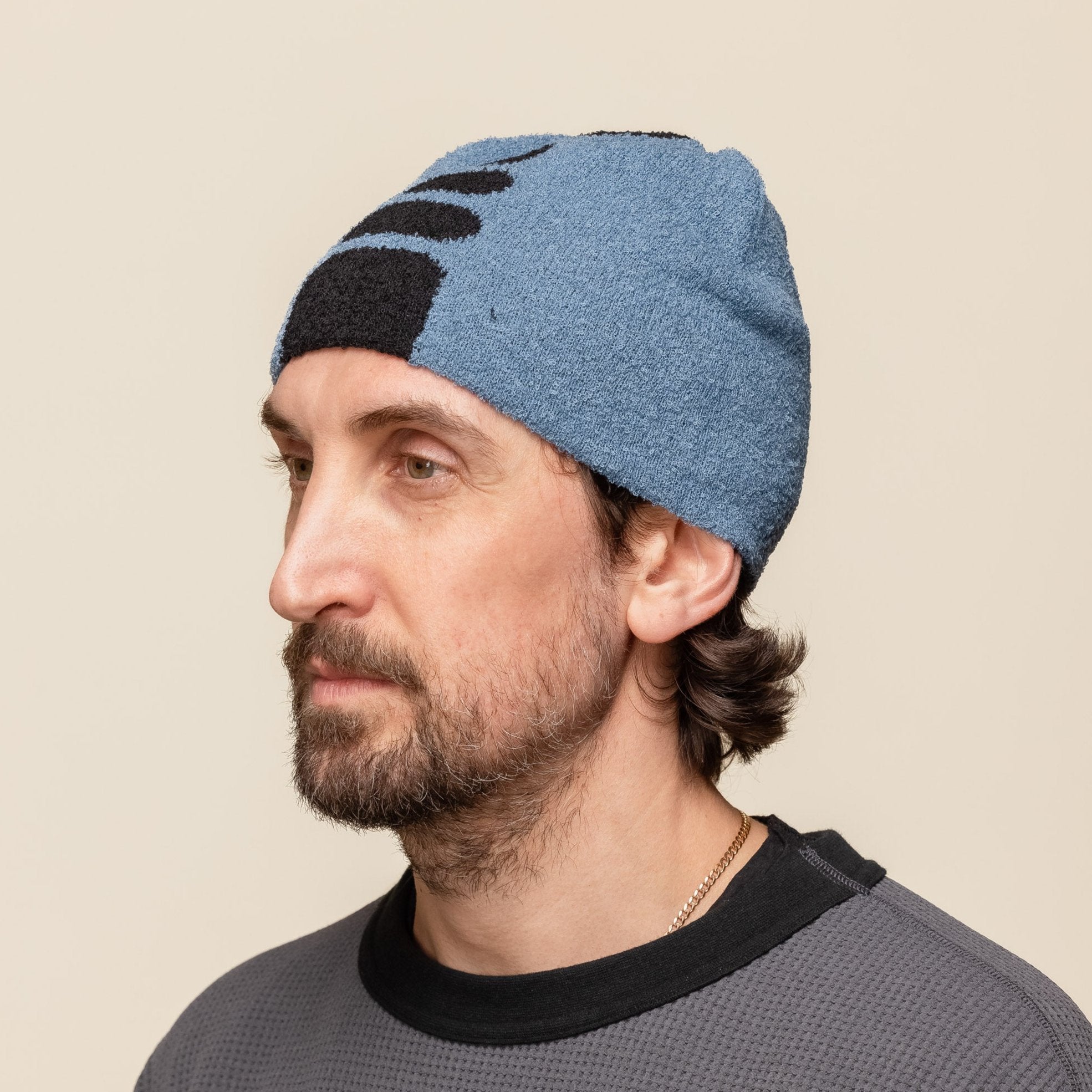 J.L-A.L - Eyre Beanie - Jet Stone Blue