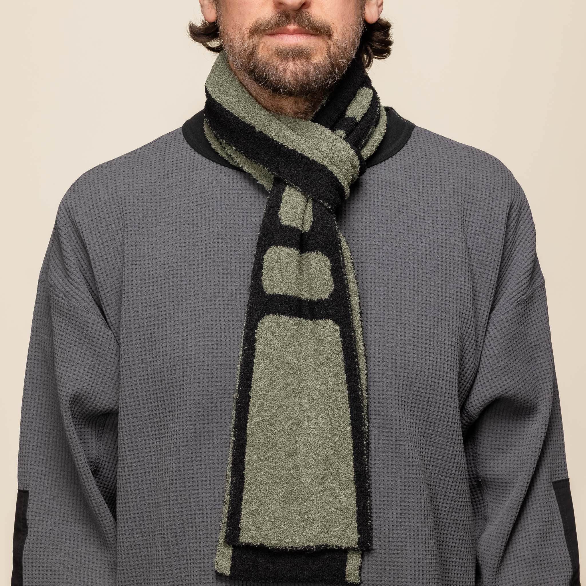 J.L-A.L - Eyre Scarf - Ryolite Brown