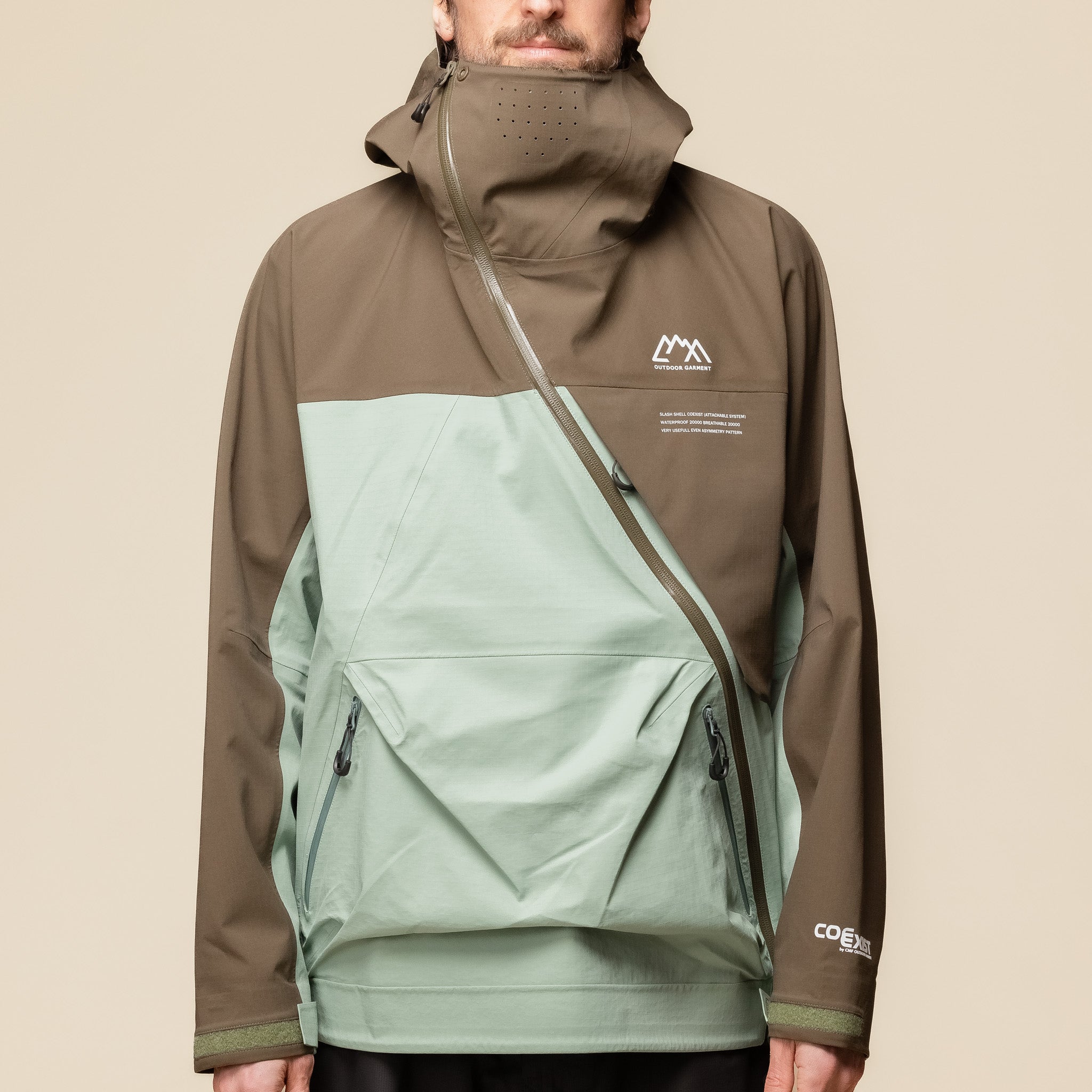 CMF Comfy Outdoor Garment - Slash Shell Coexist Jacket - Khaki