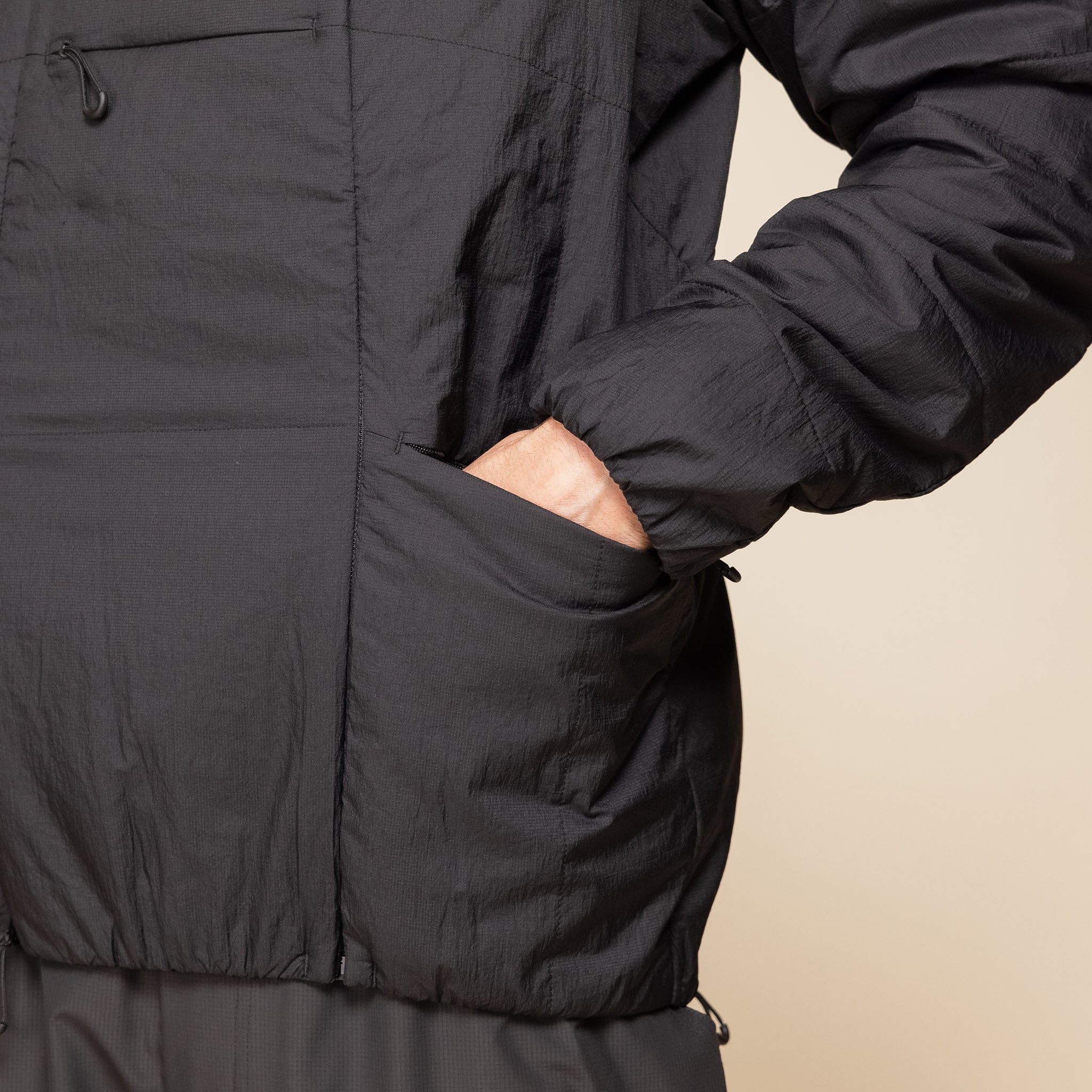 HNDN-026 Norbit by Hiroshi Nozawa - Insulation Inner Bush Jacket - Black