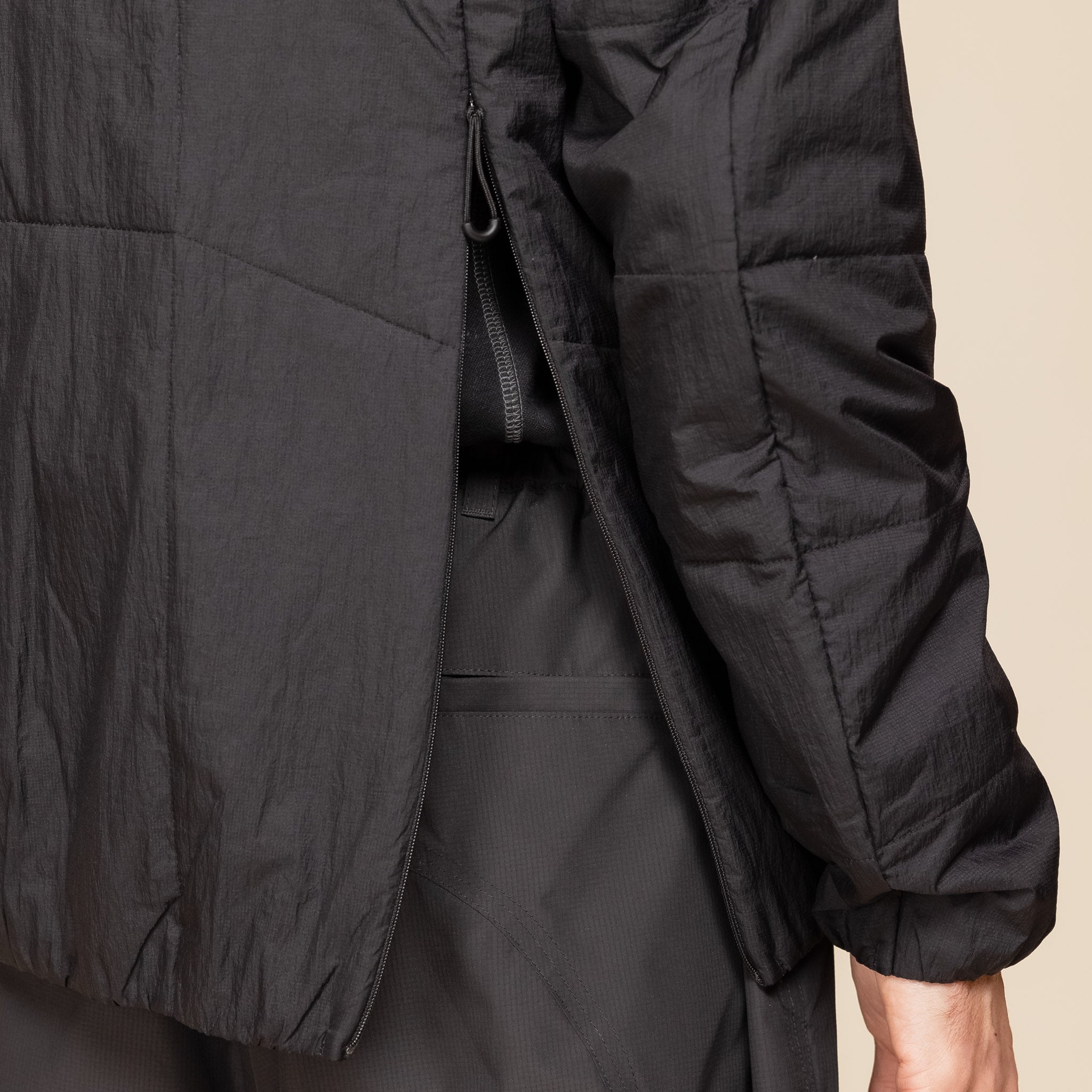 HNDN-026 Norbit by Hiroshi Nozawa - Insulation Inner Bush Jacket - Black