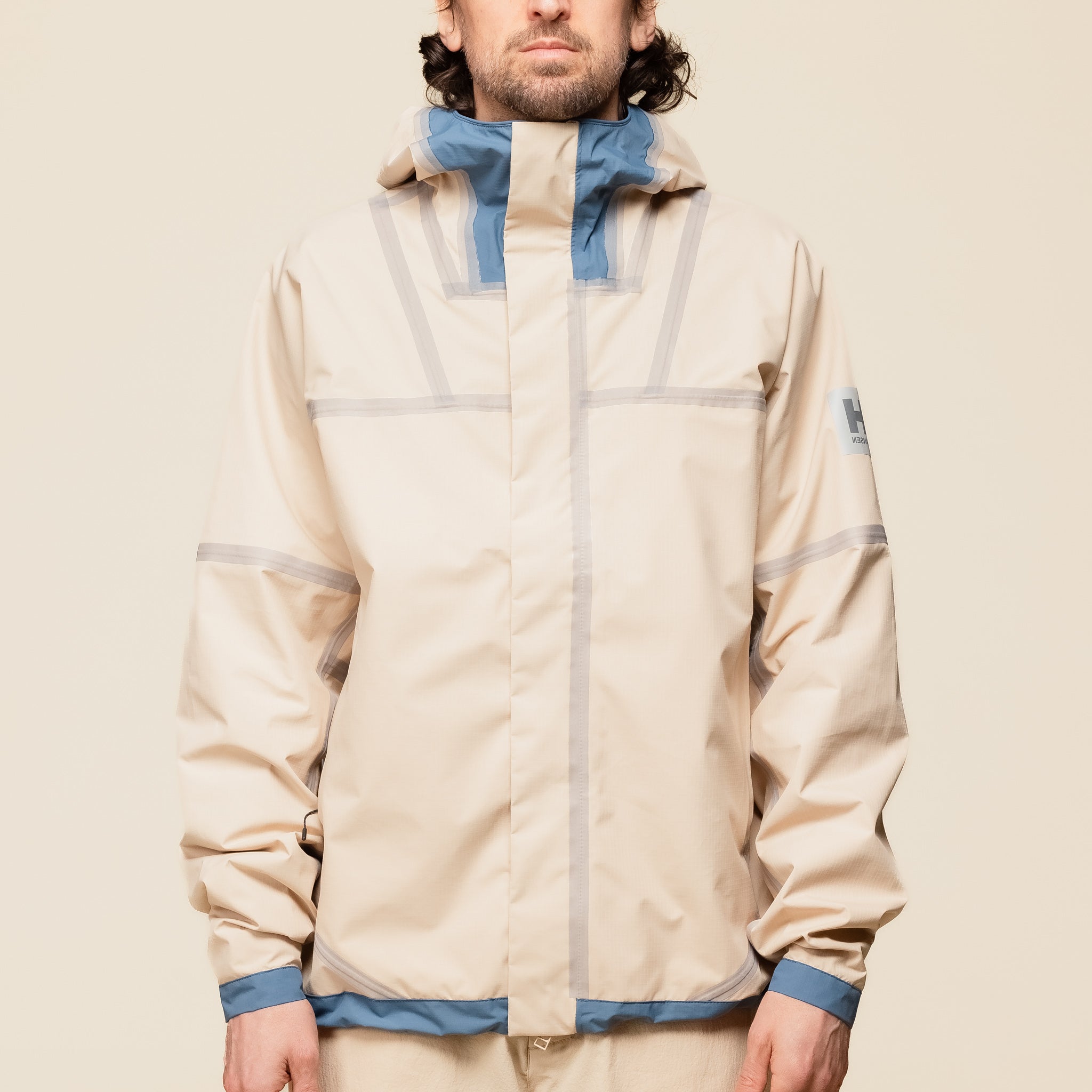 Helly Hansen Archive HH-118389225 - Arc Reversed Storm Shell Jacket - Oatmeal