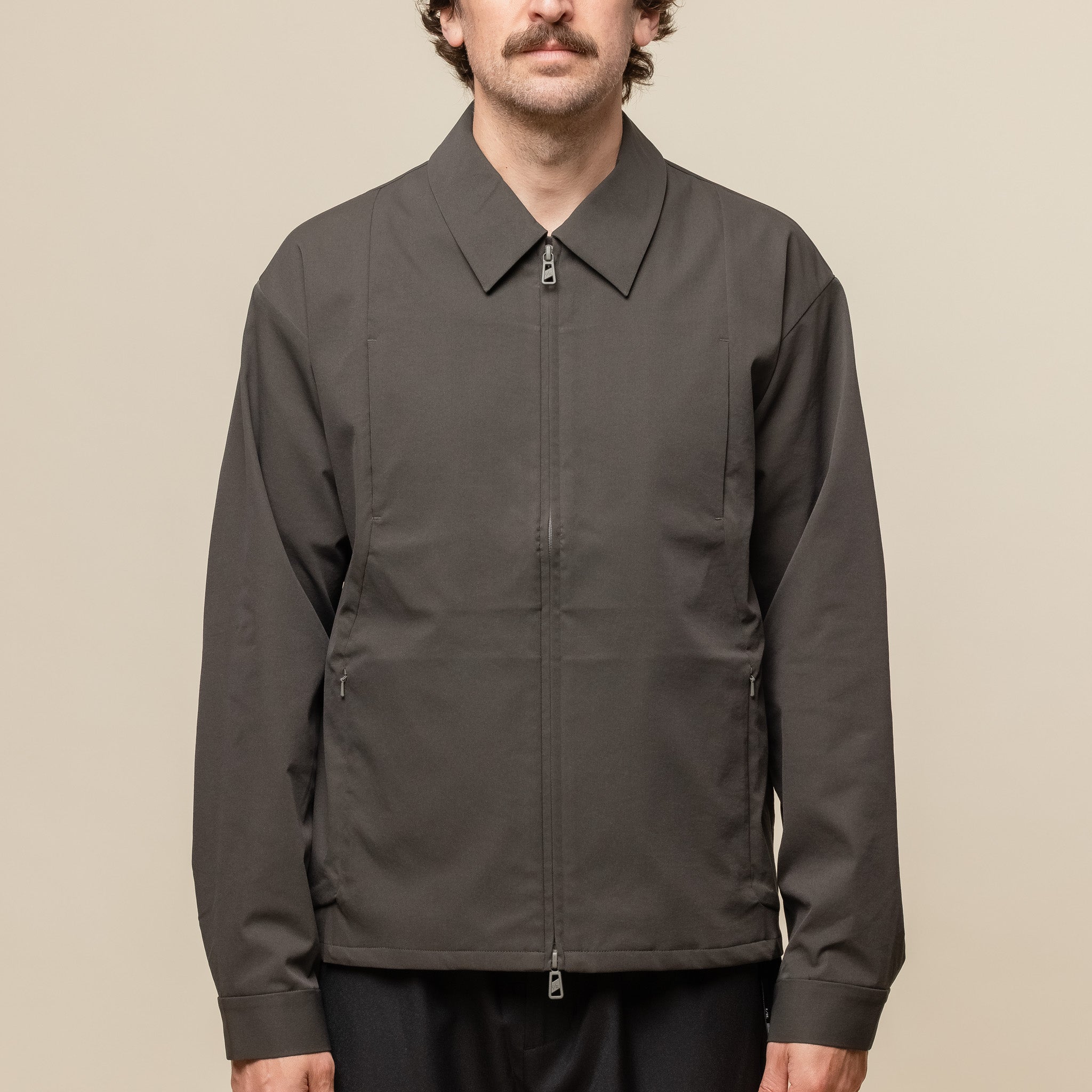 F/CE - Technical Stretch Shirt Jacket - Grey