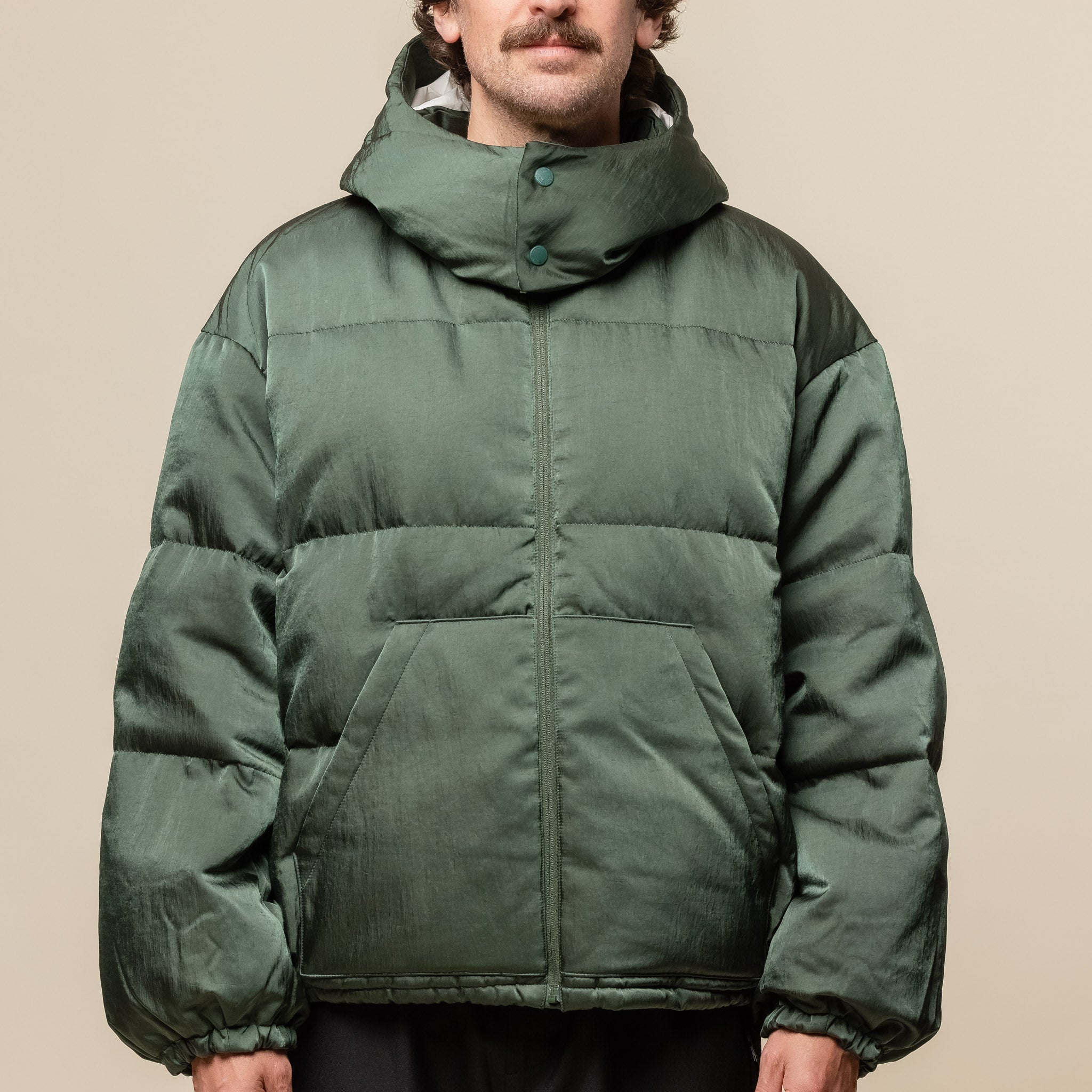 F/CE x Digawell - Hoodie Puffer Jacket - Green