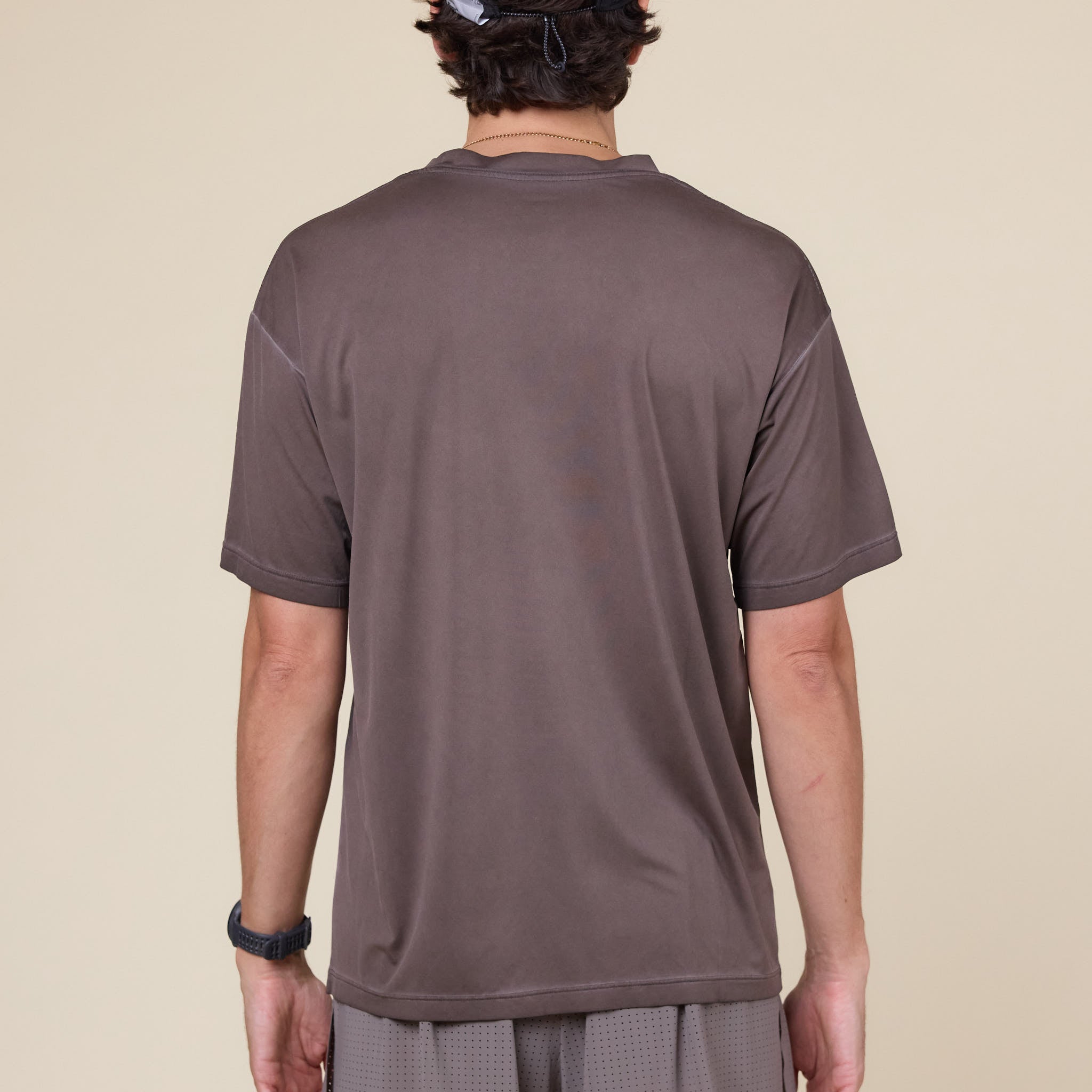 Satisfy Running - AuraLite™ T-Shirt - Pigment Brown
