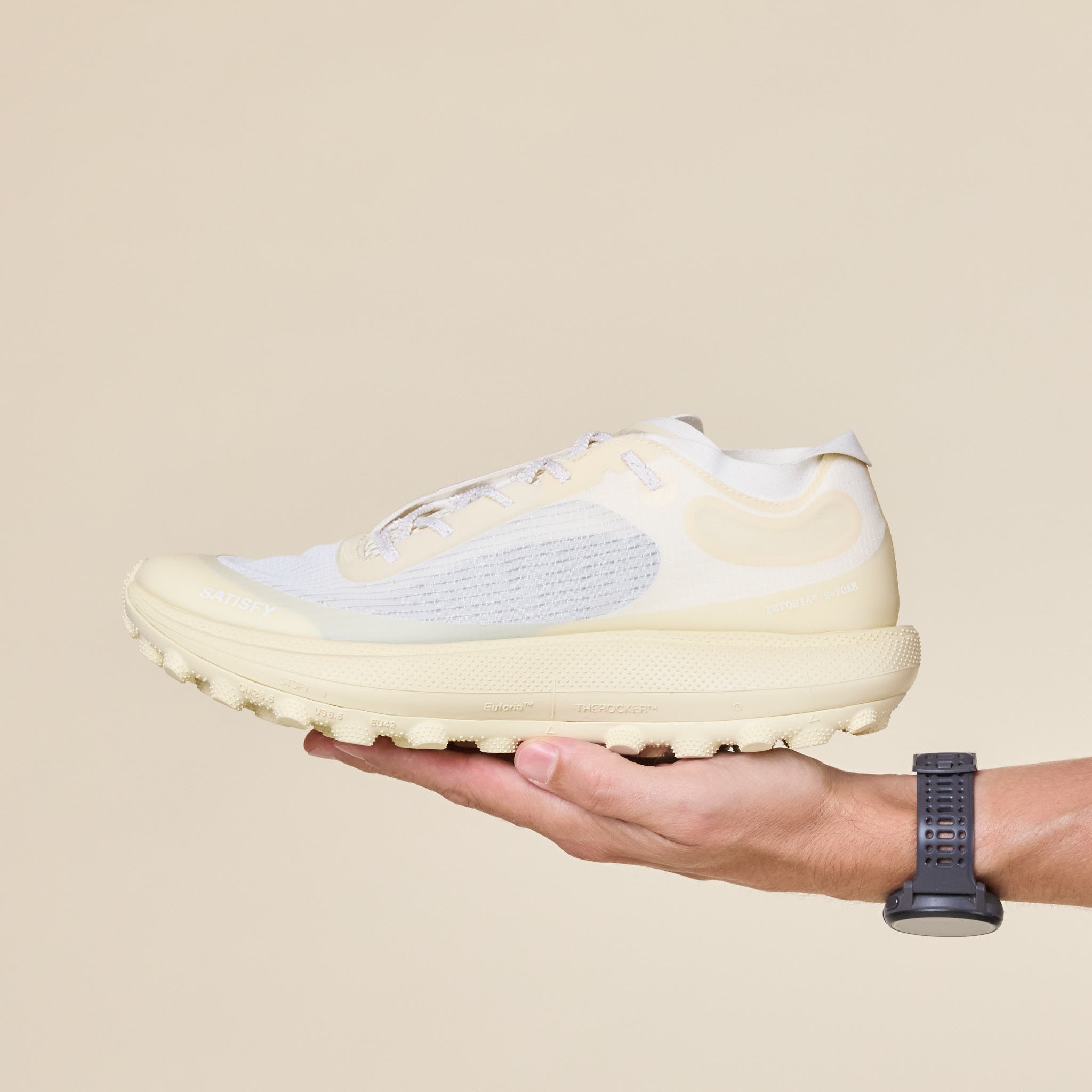 Satisfy - The ROCKER Trail Shoe - Antique White