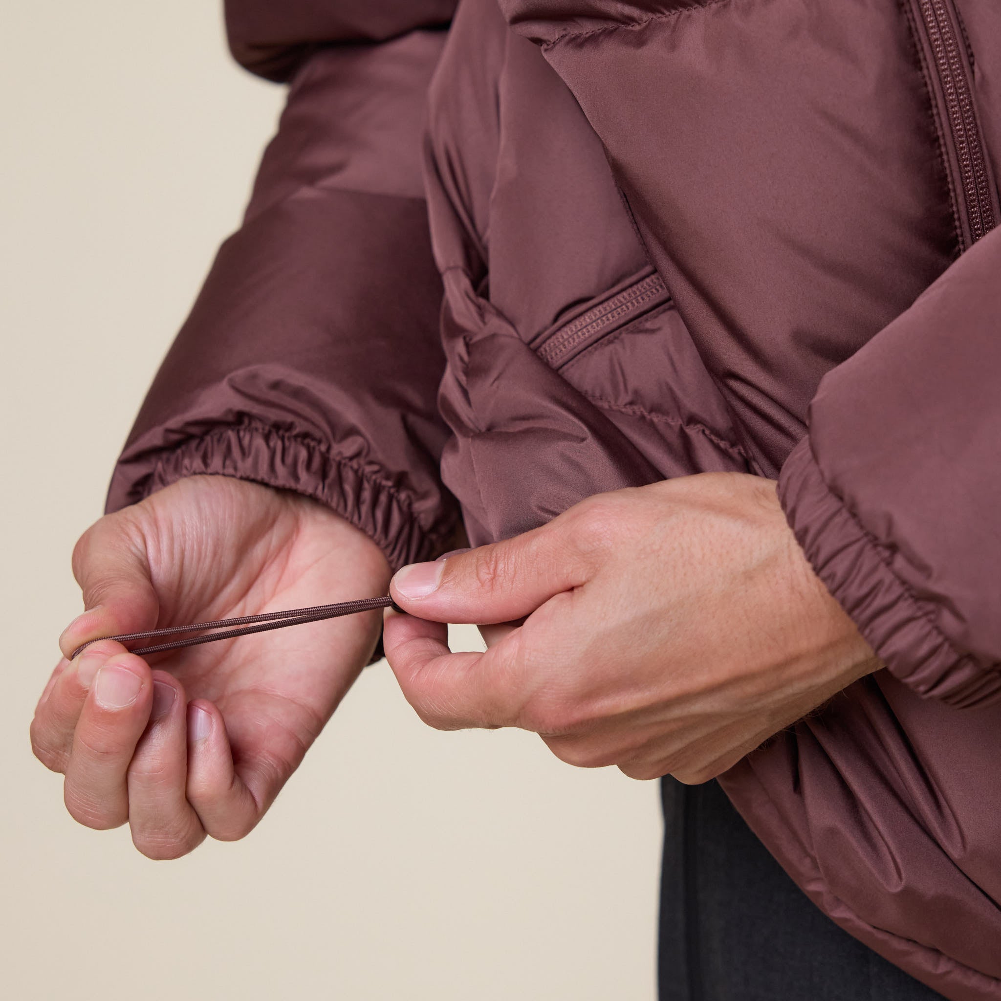 Hiking Patrol - Element Down Jacket - Maroon