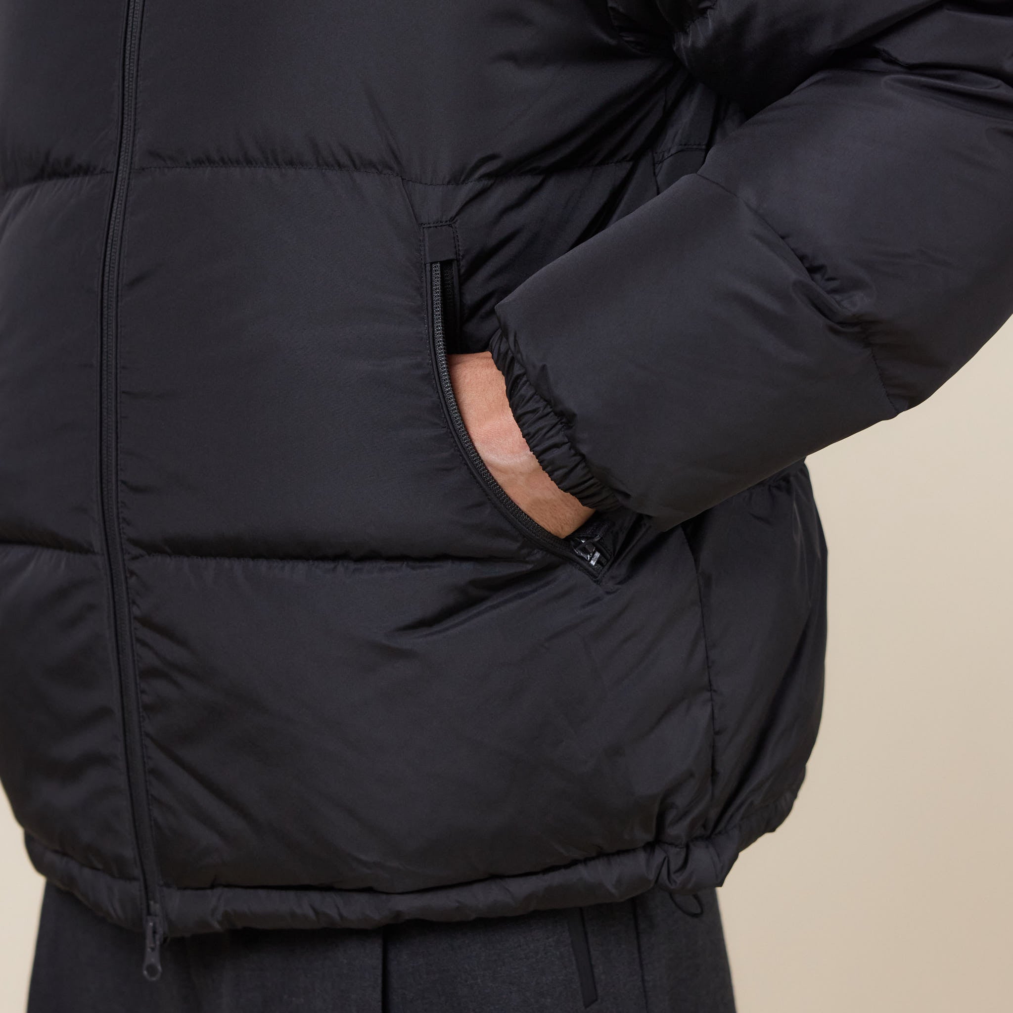 Hiking Patrol - Element Down Jacket - Charcoal Black