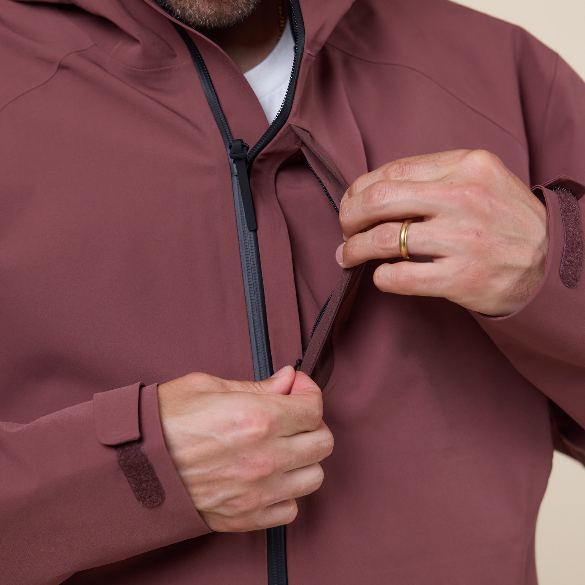 Hiking Patrol - ARC 3L Shell Jacket - Maroon