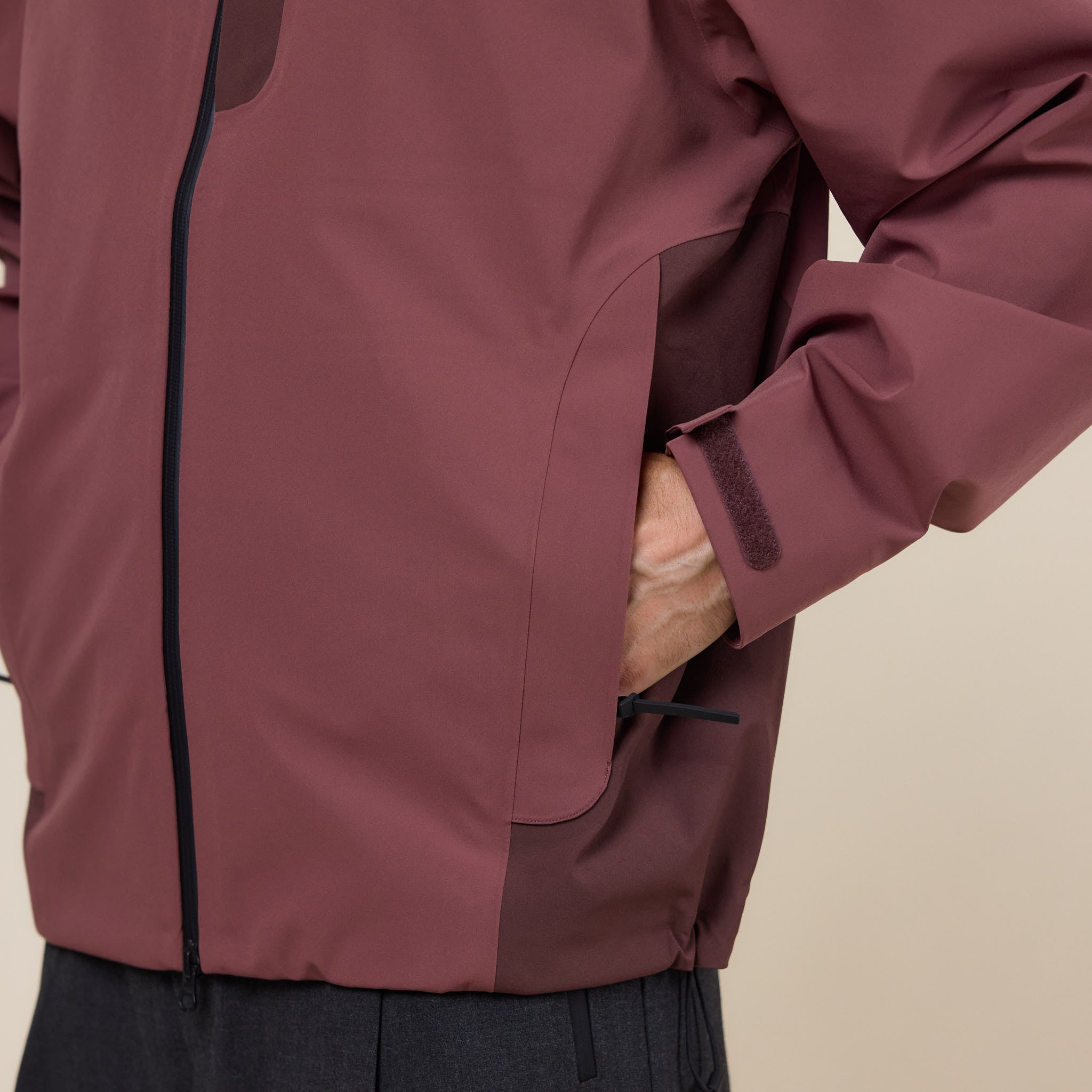 Hiking Patrol - ARC 3L Shell Jacket - Maroon