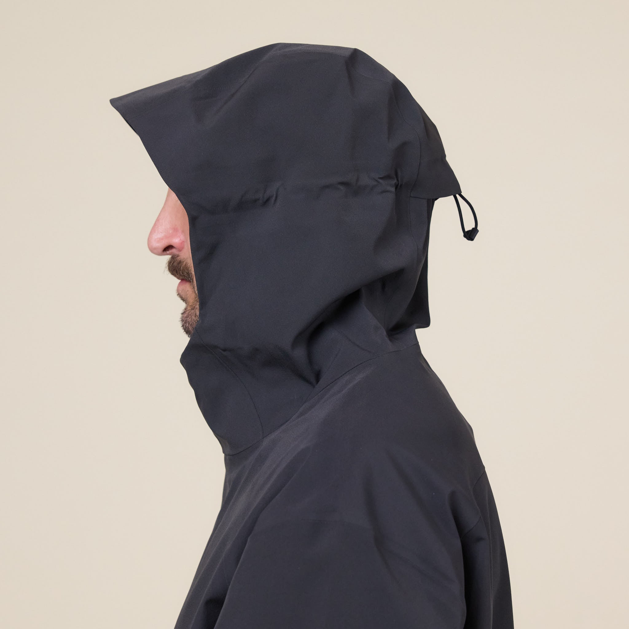 Hiking Patrol - ARC 3L Shell Coat - Charcoal Black