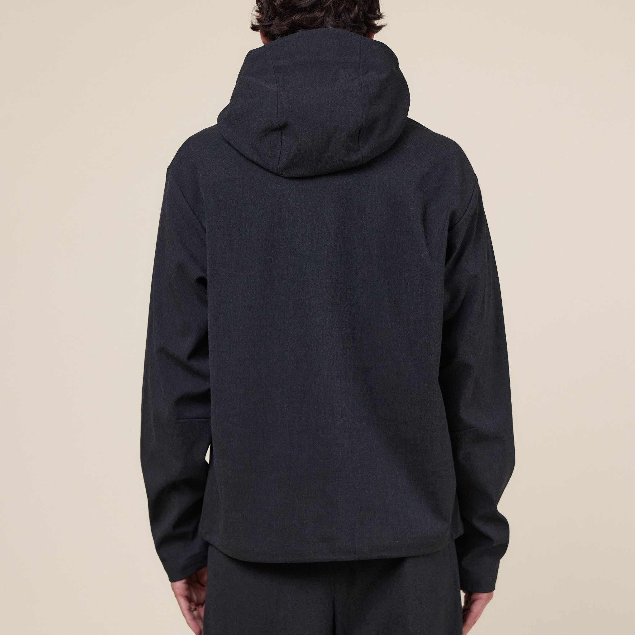 Hiking Patrol - Waypoint Texture Hooded Jacket - Dark Grey