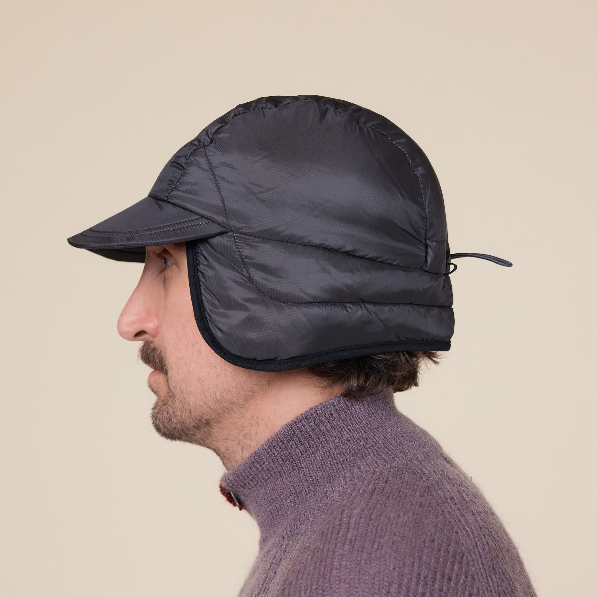 Hiking Patrol - Base Light Down Hat - Charcoal Black