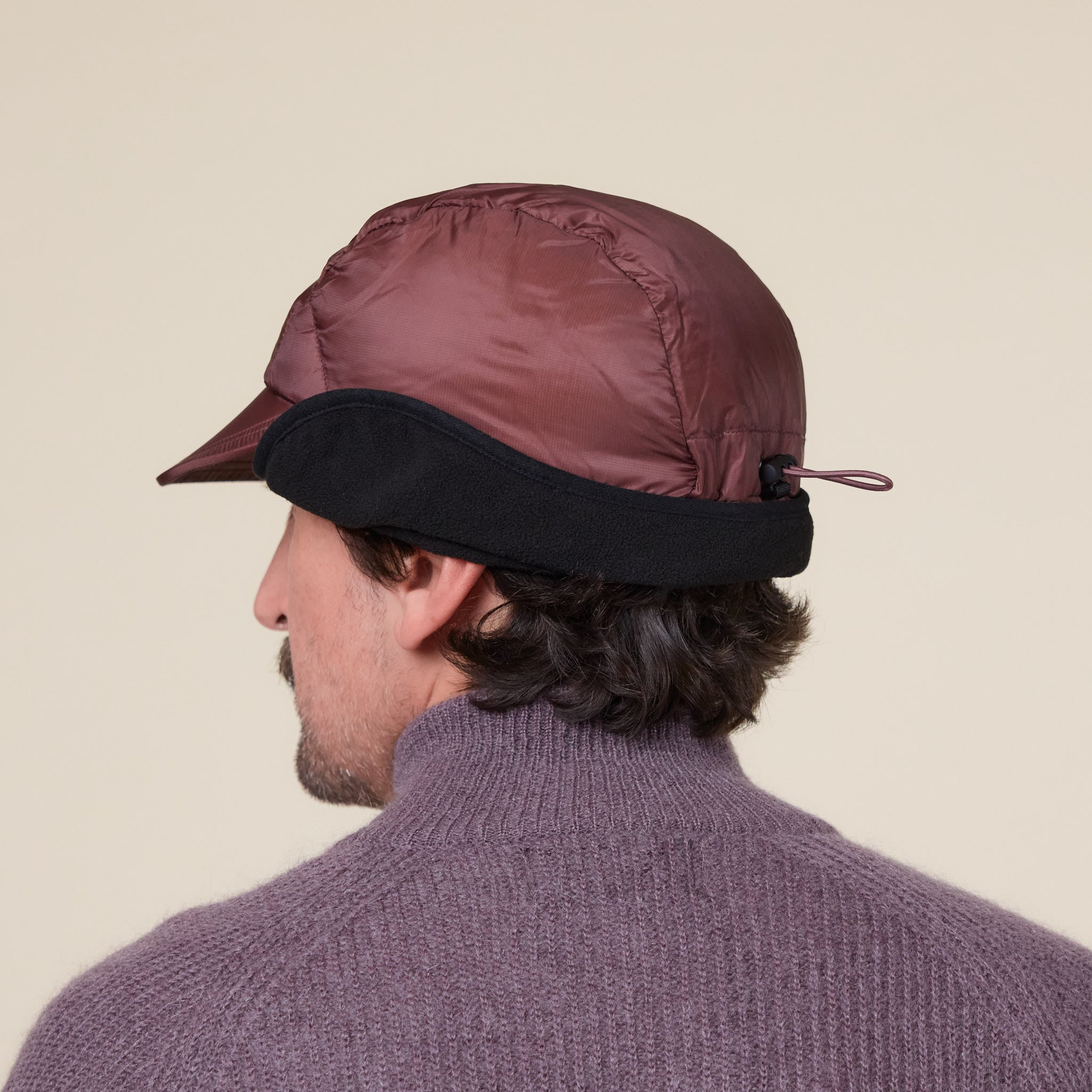 Hiking Patrol - Base Light Down Hat - Maroon