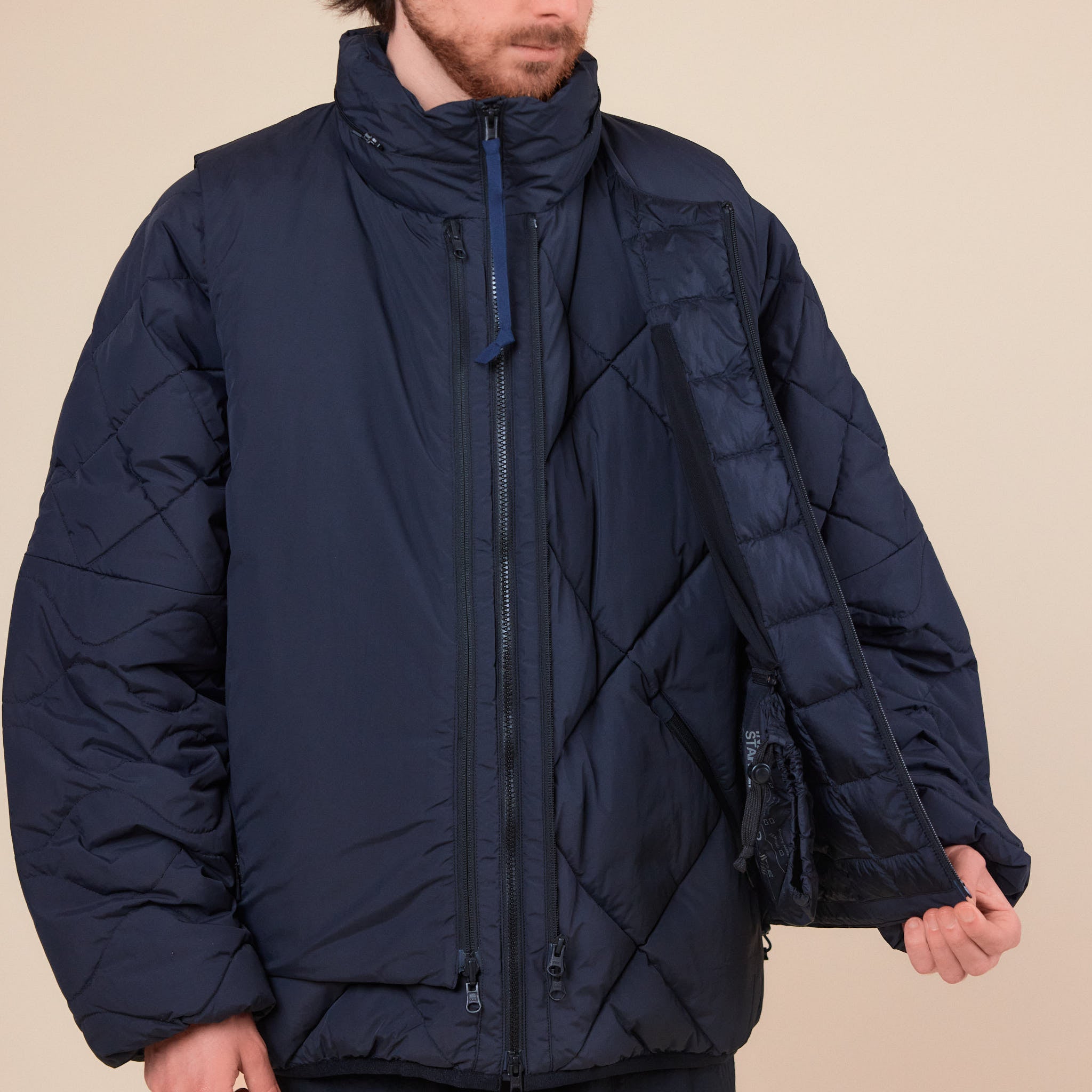 Poliquant x Taion - Individual Starter Kit Transforming Jacket - Black