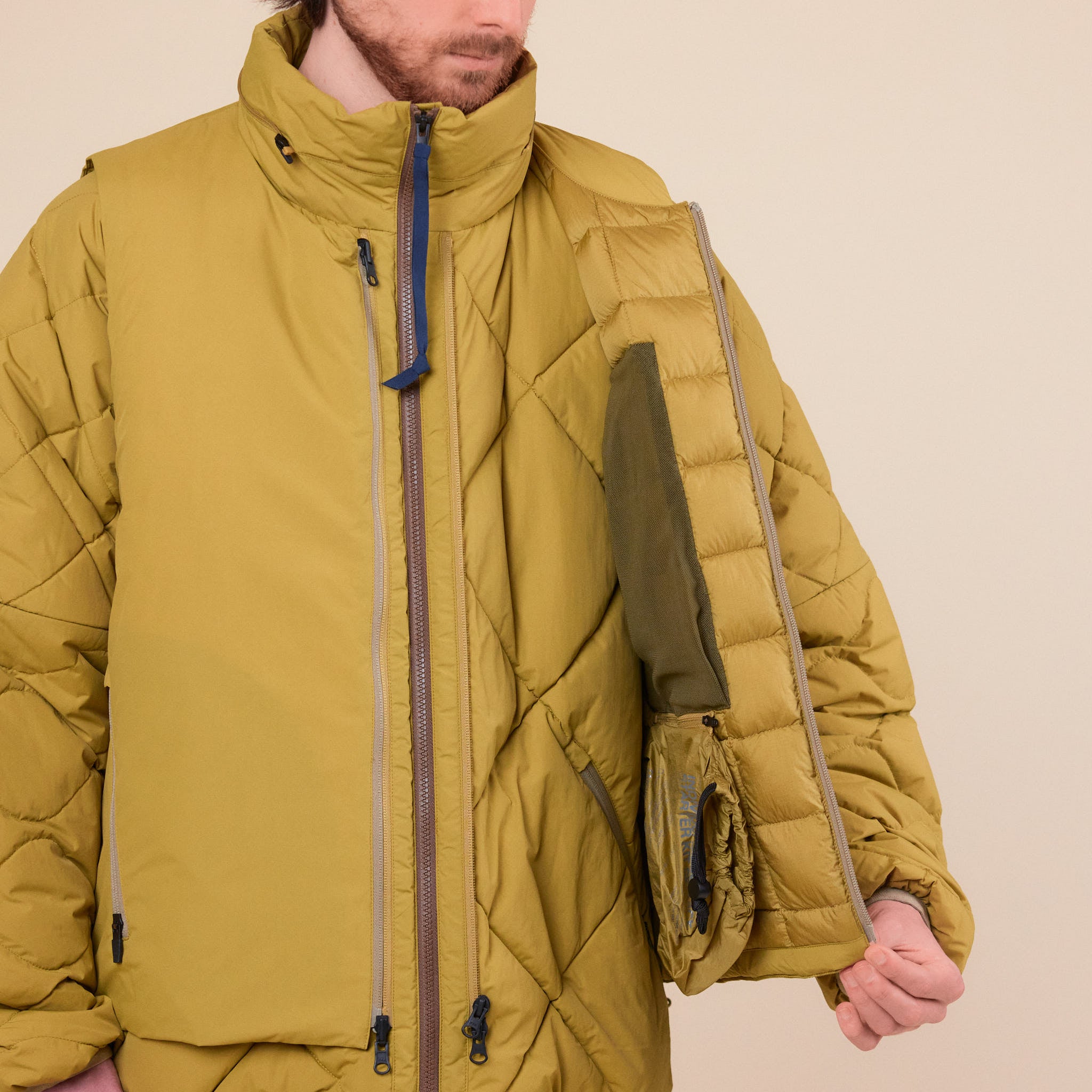 Poliquant x Taion - Individual Starter Kit Transforming Jacket - Sea Moss