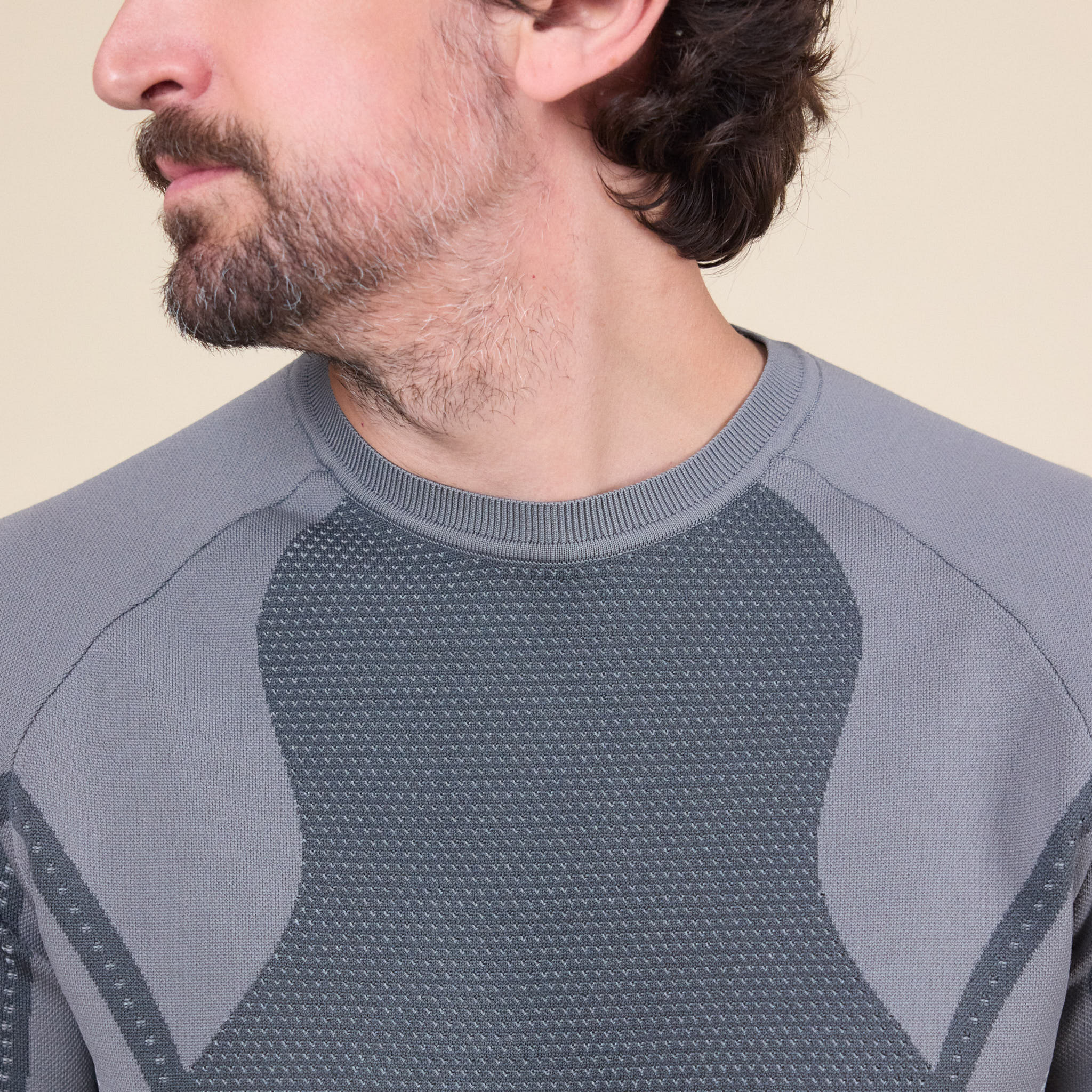 Puma x SAN SAN Gear - Knit Long Sleeve Top - Grey