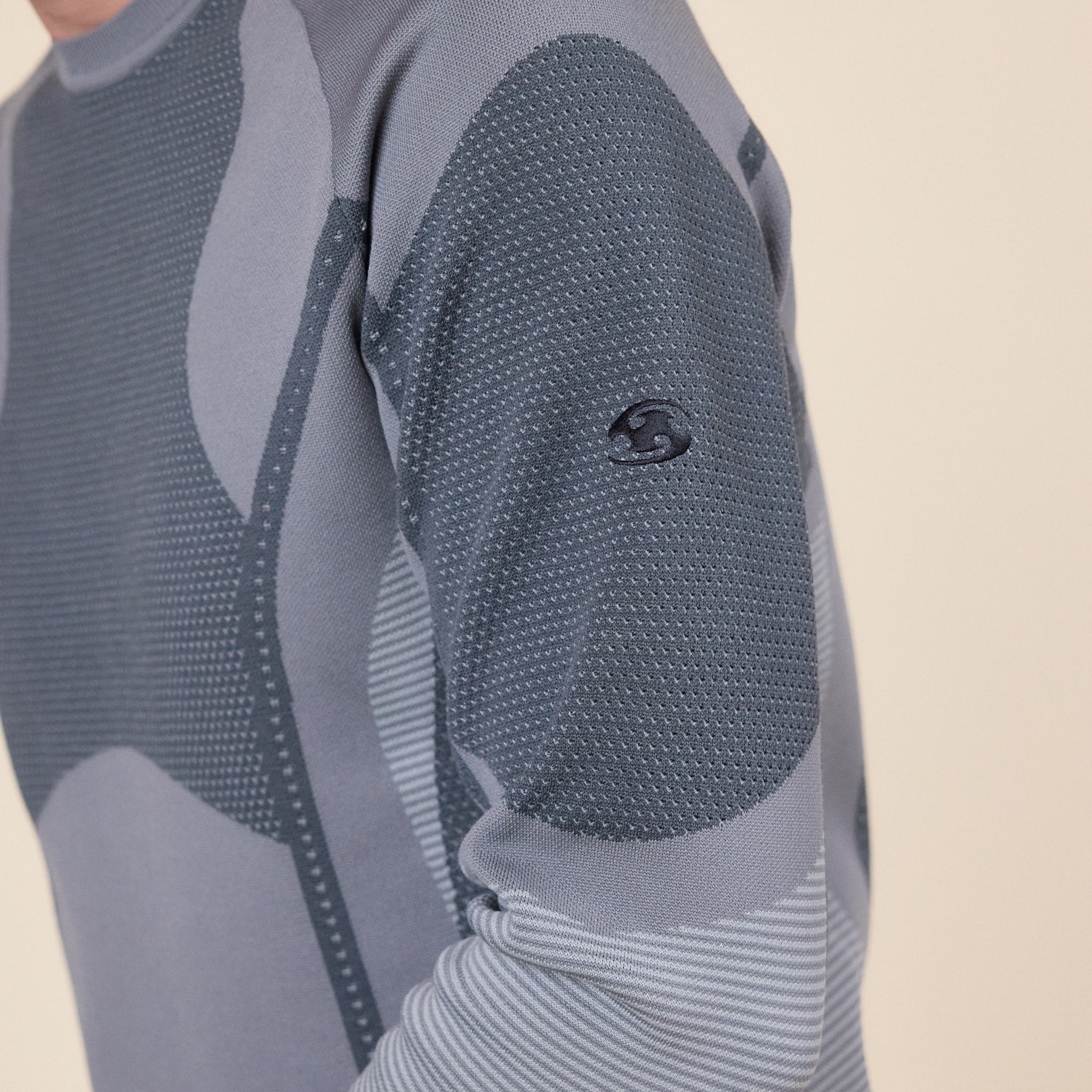Puma x SAN SAN Gear - Knit Long Sleeve Top - Grey