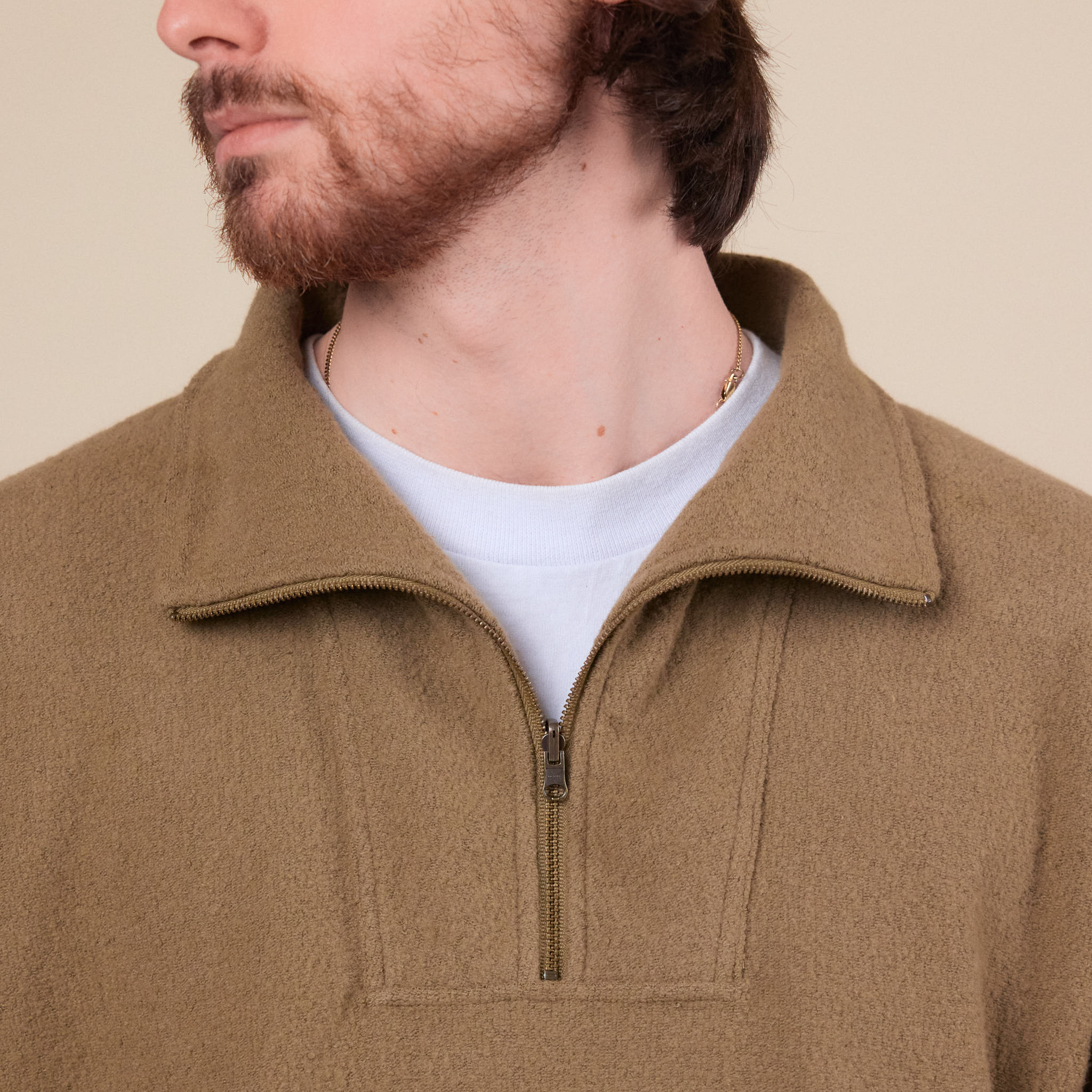 Gander - Stevenson Smock Top - Baba Ghanoush (Light Brown)