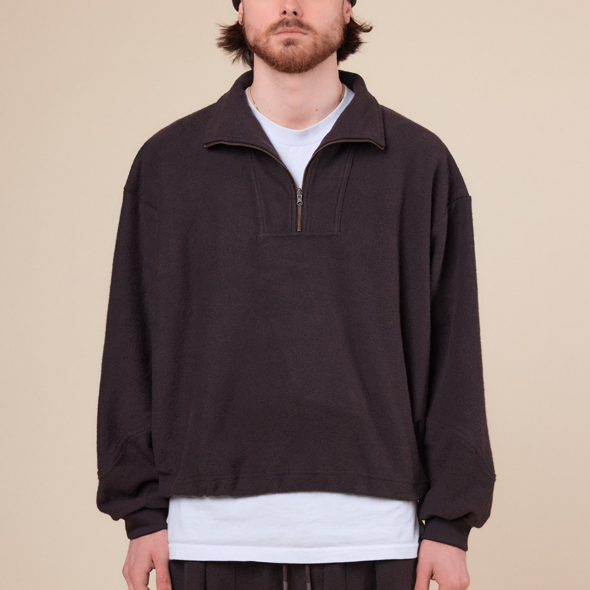 Gander - Stevenson Smock - Sumac (Dark Brown)