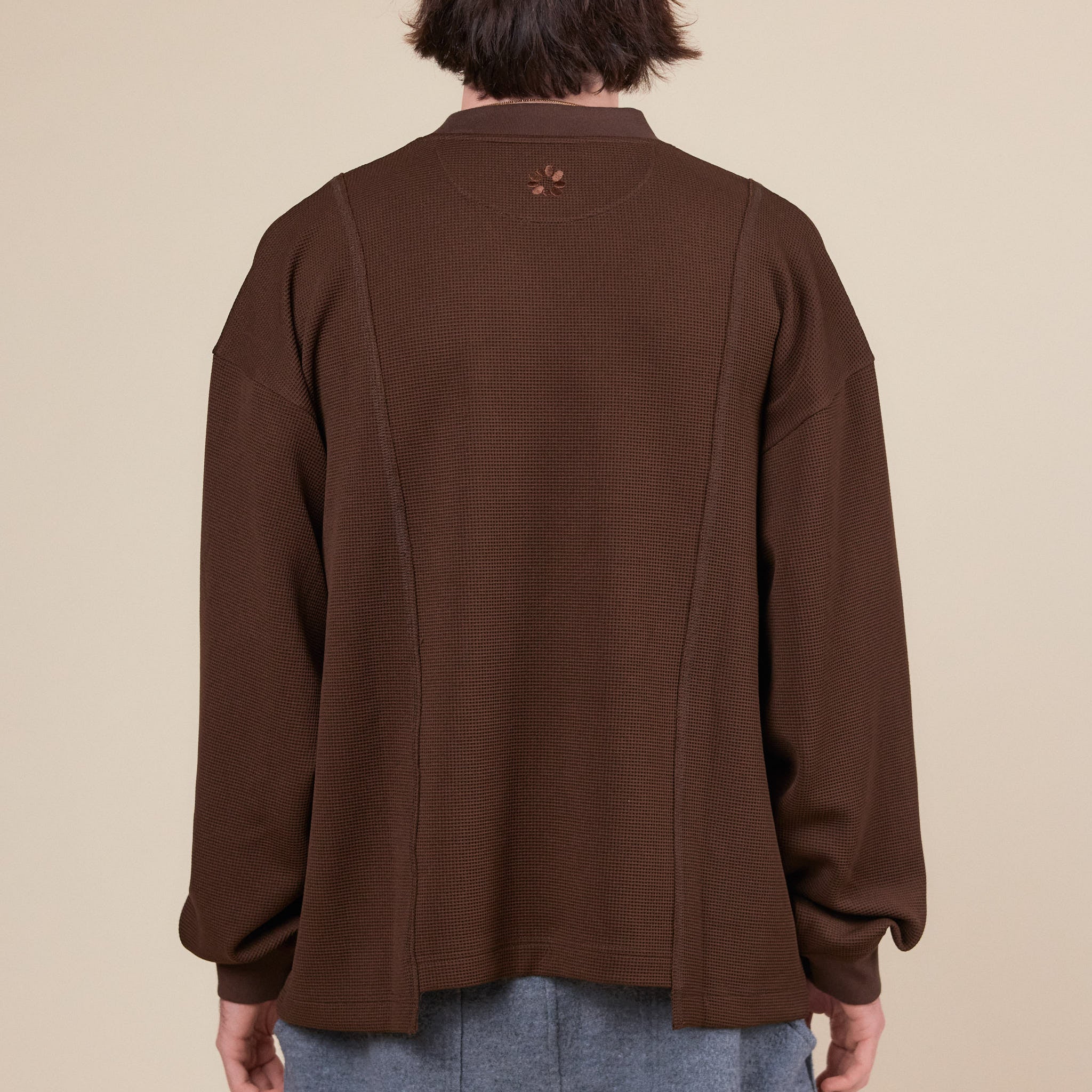 Gander - Waffle Longsleeve Top - Cacao