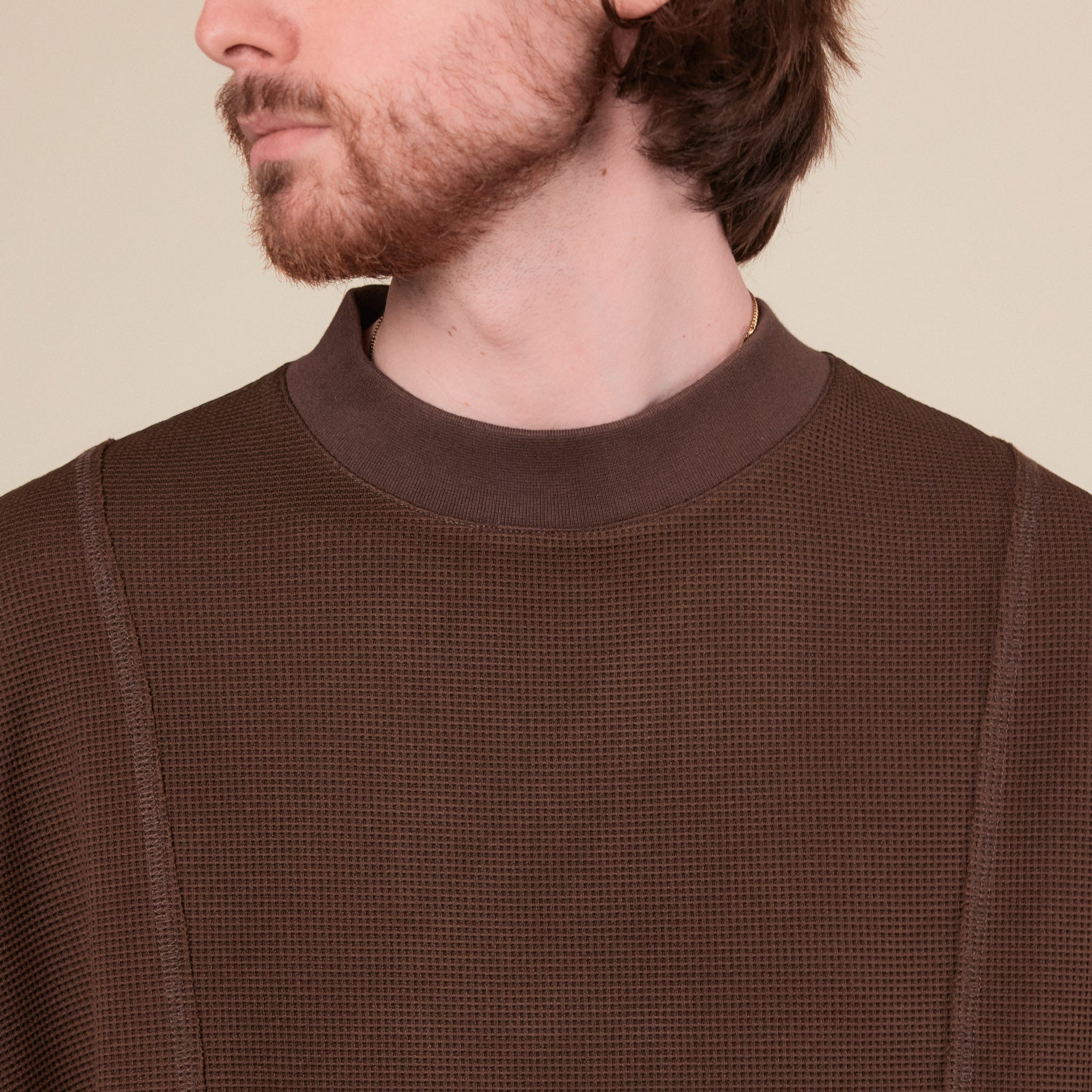 Gander - Waffle Longsleeve Top - Cacao