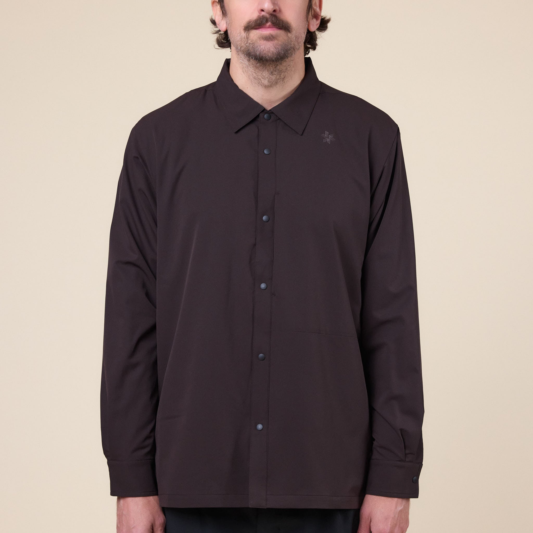 Goldwin - All Direction Warm Hike Shirt - Bitter Brown