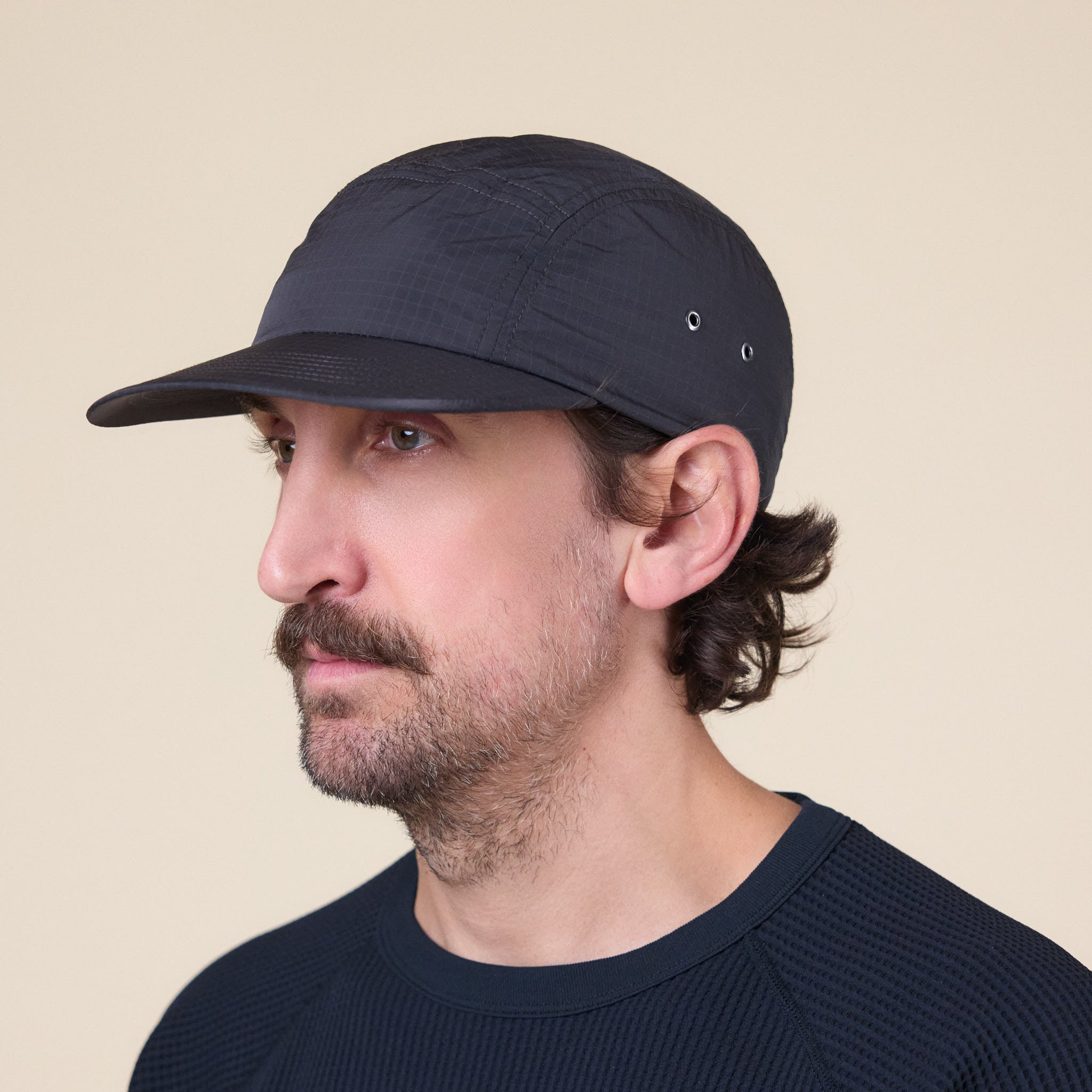 Goldwin - Dope Dyed Wind Cap - Black