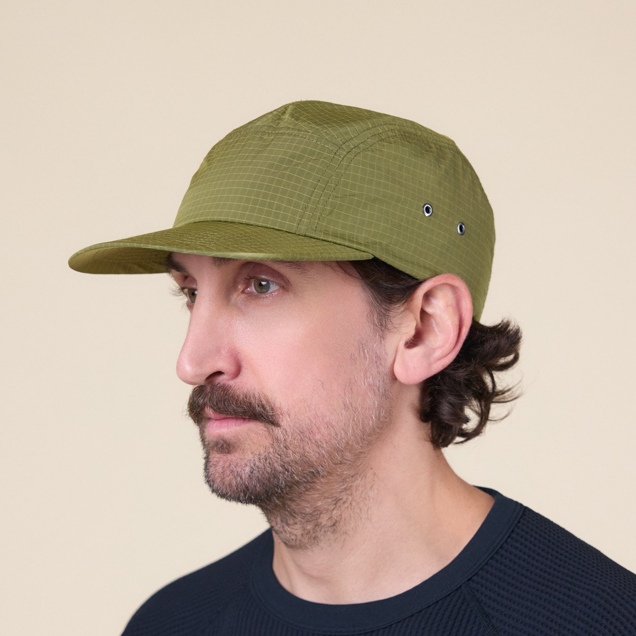 Goldwin - Dope Dyed Wind Cap - Olive