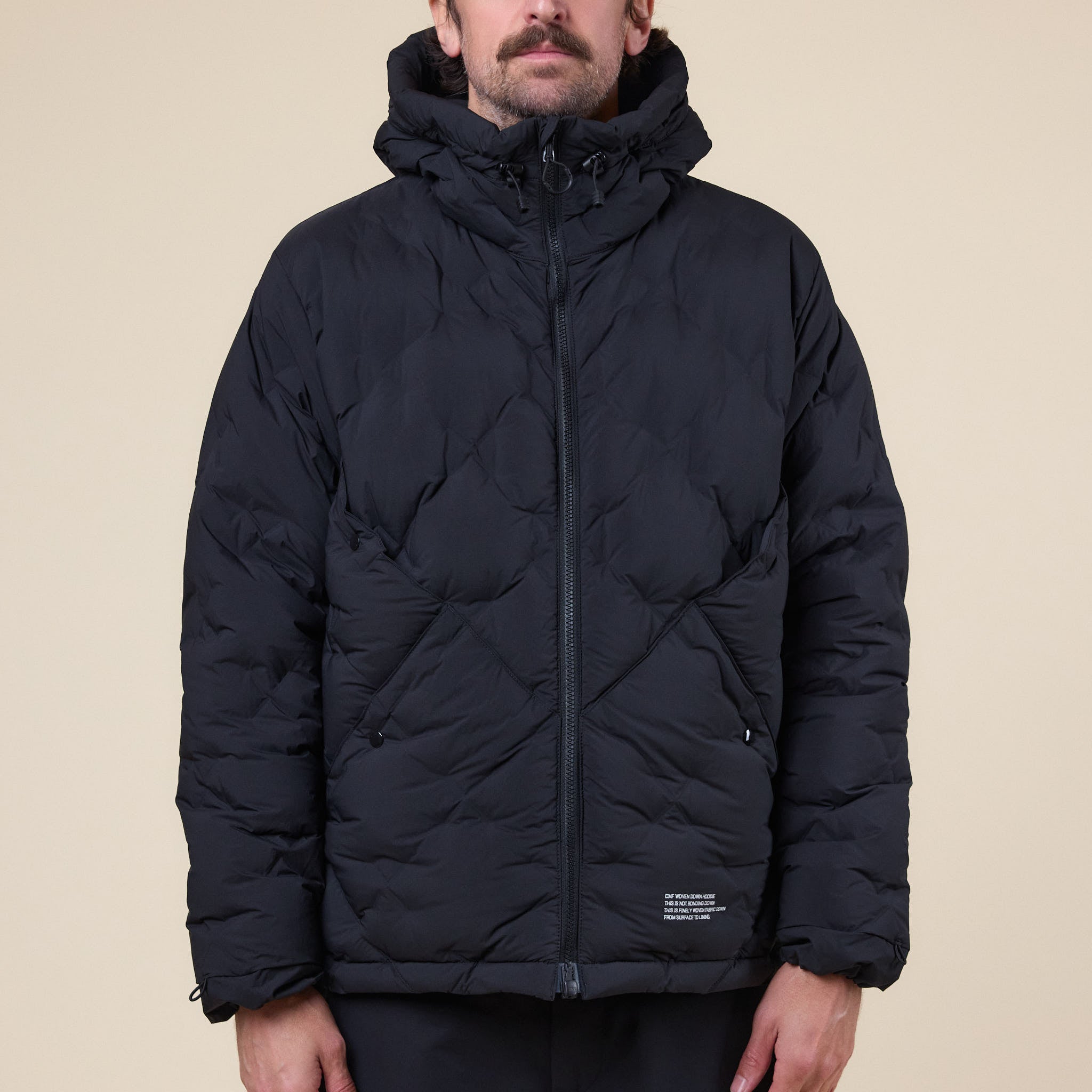 CMF Comfy Outdoor Garment - CMF Woven Down Hoodie Jacket - Black