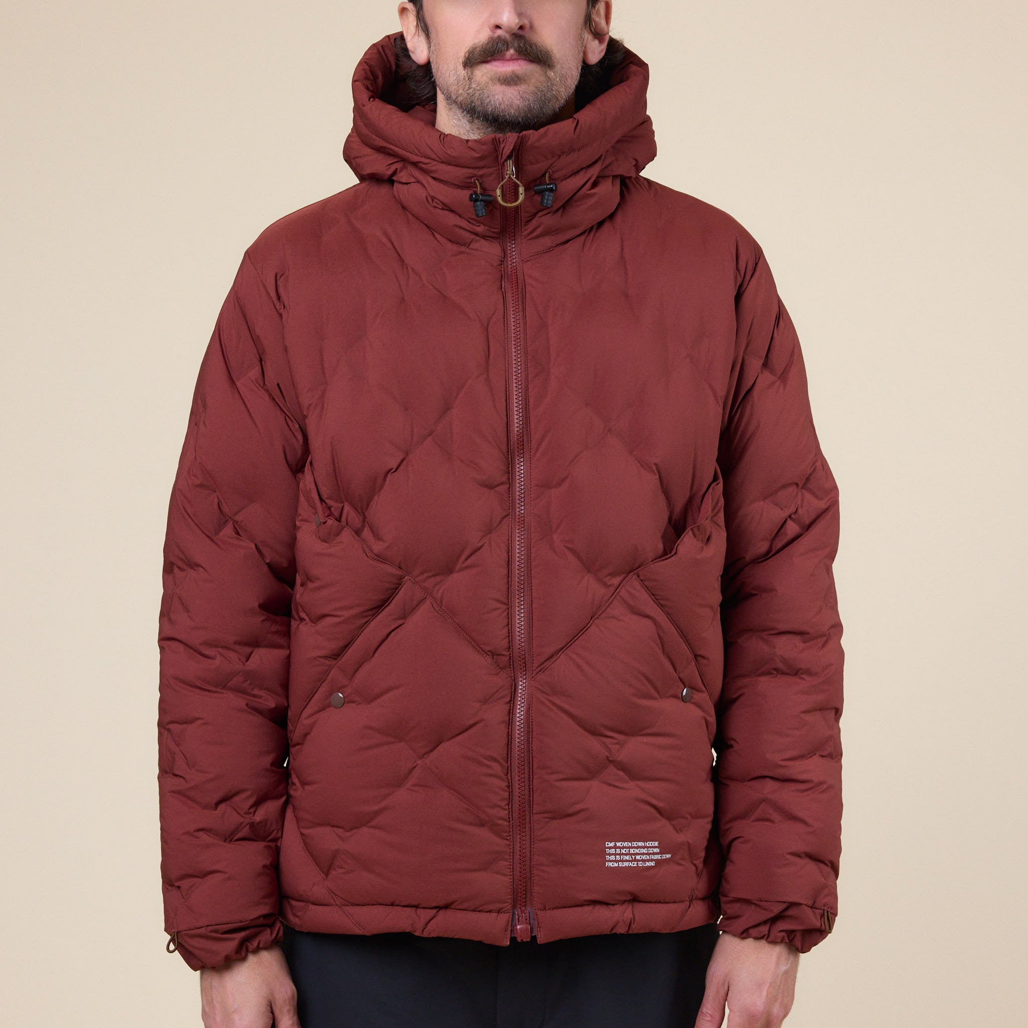CMF Comfy Outdoor Garment - CMF Woven Down Hoodie Jacket - Mocha