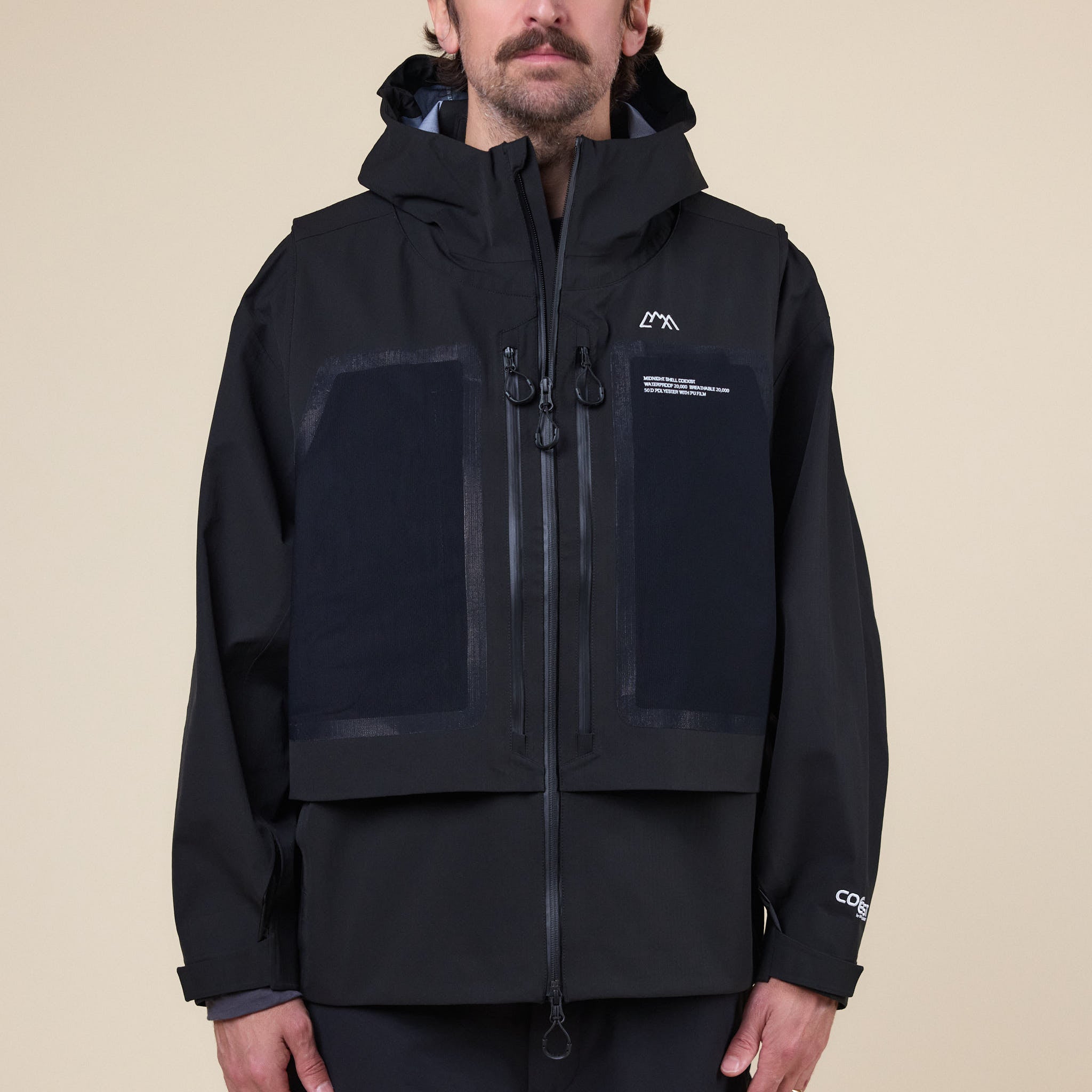 CMF Comfy Outdoor Garment - Midnight Shell Coexist Jacket - Black