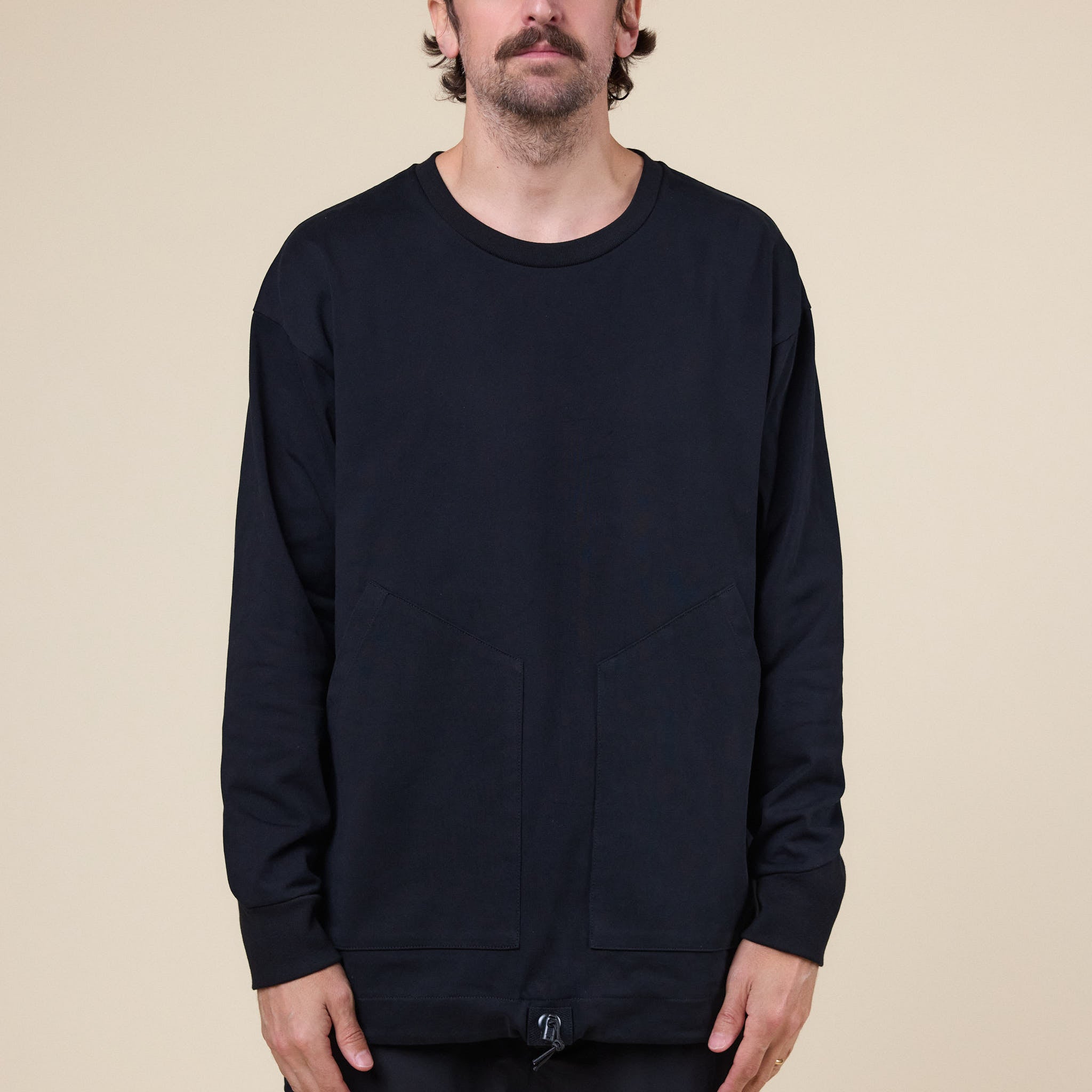 CMF Comfy Outdoor Garment - Heavy Cotton "Slow Dry" 2 Pocket T-Shirt - Black