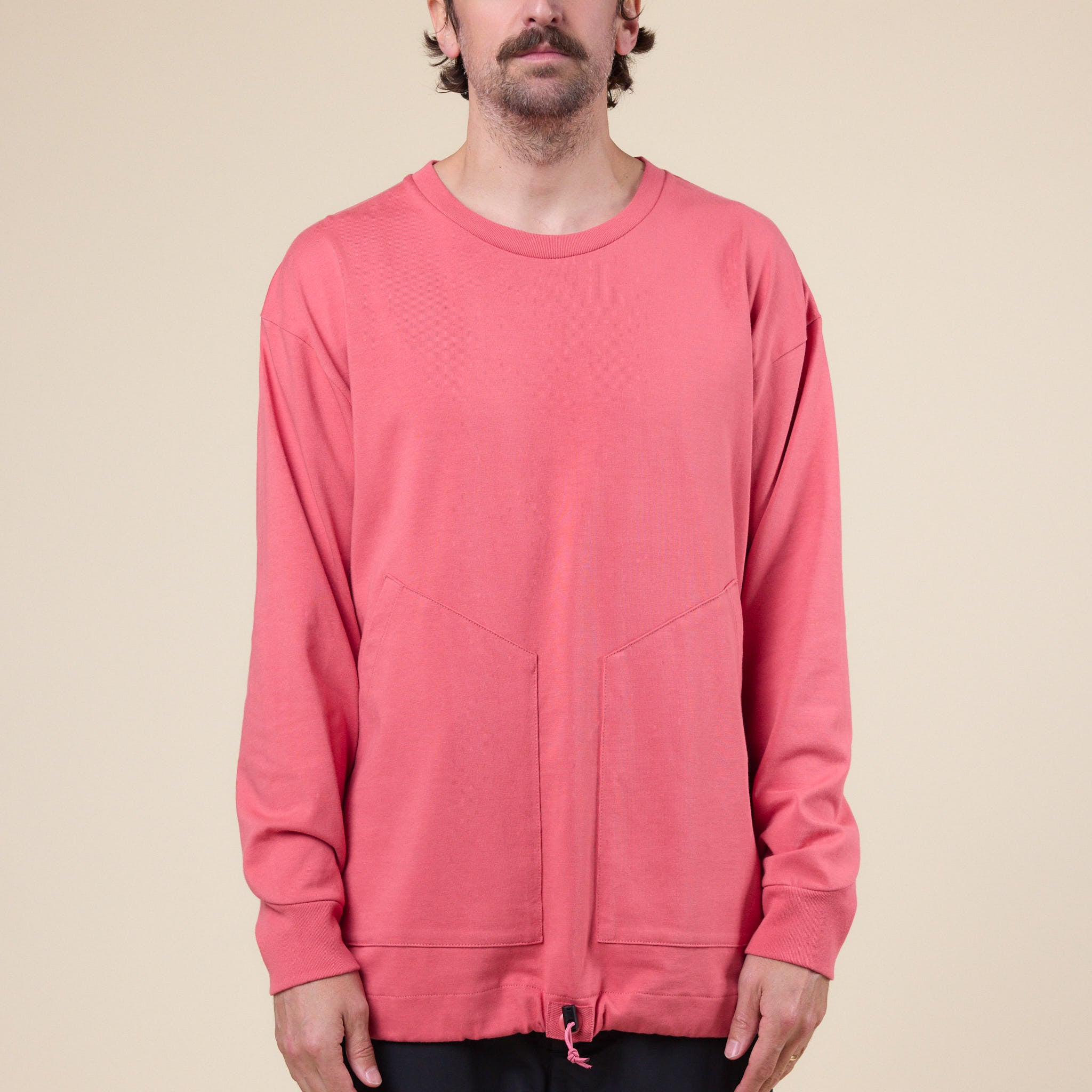 CMF Comfy Outdoor Garment - Heavy Cotton "Slow Dry" 2 Pocket T-Shirt - Salmon Pink