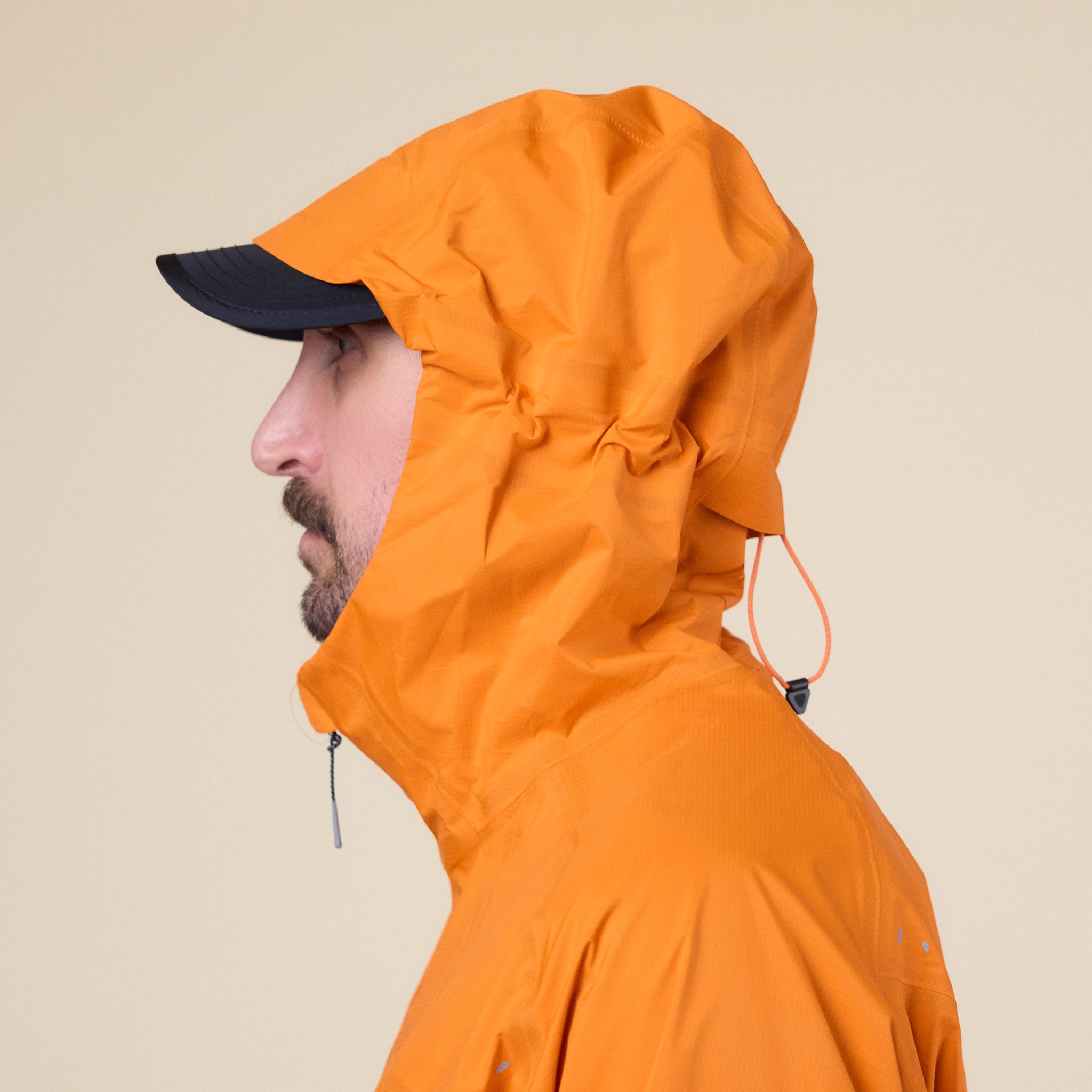 NINEpointNINE x LI-NING - Light Tracker 3L Shell Jacket - Orange