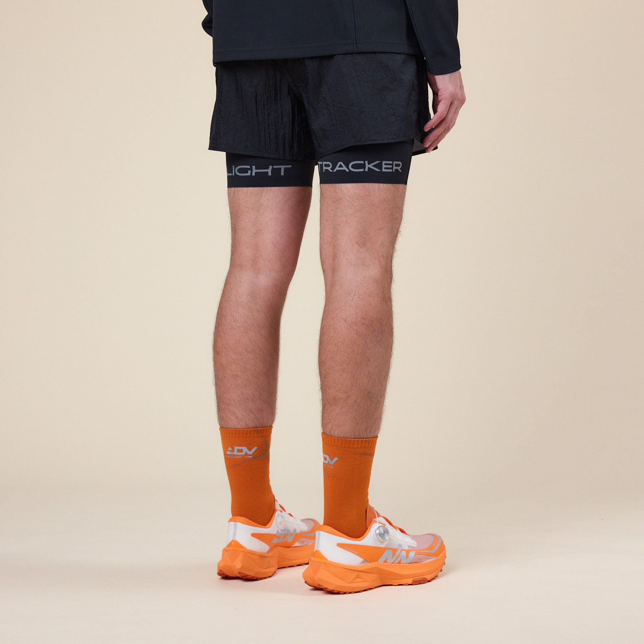 NINEpointNINE x LI-NING - Light Tracker Running Shorts - Black