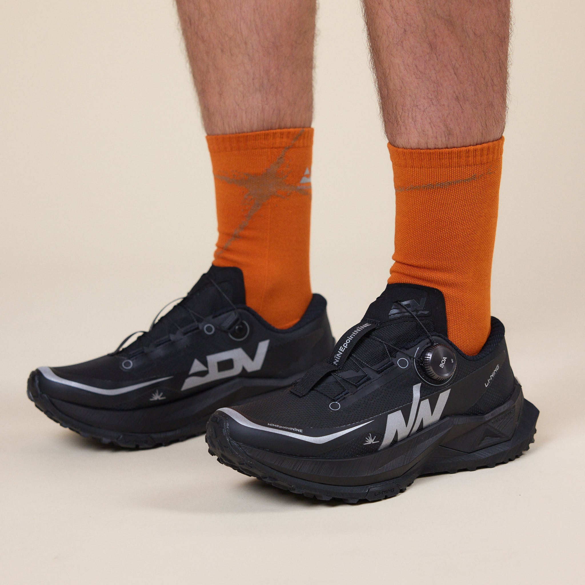 NINEpointNINE x LI-NING - Light Tracker Duli Pro Trail Running Trainer - Black