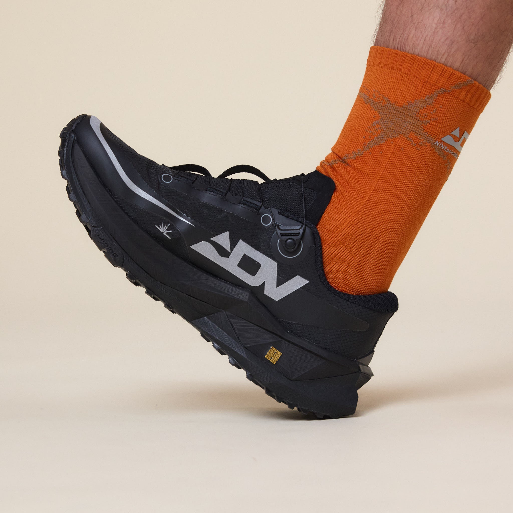 NINEpointNINE x LI-NING - Light Tracker Duli Pro Trail Running Trainer - Black