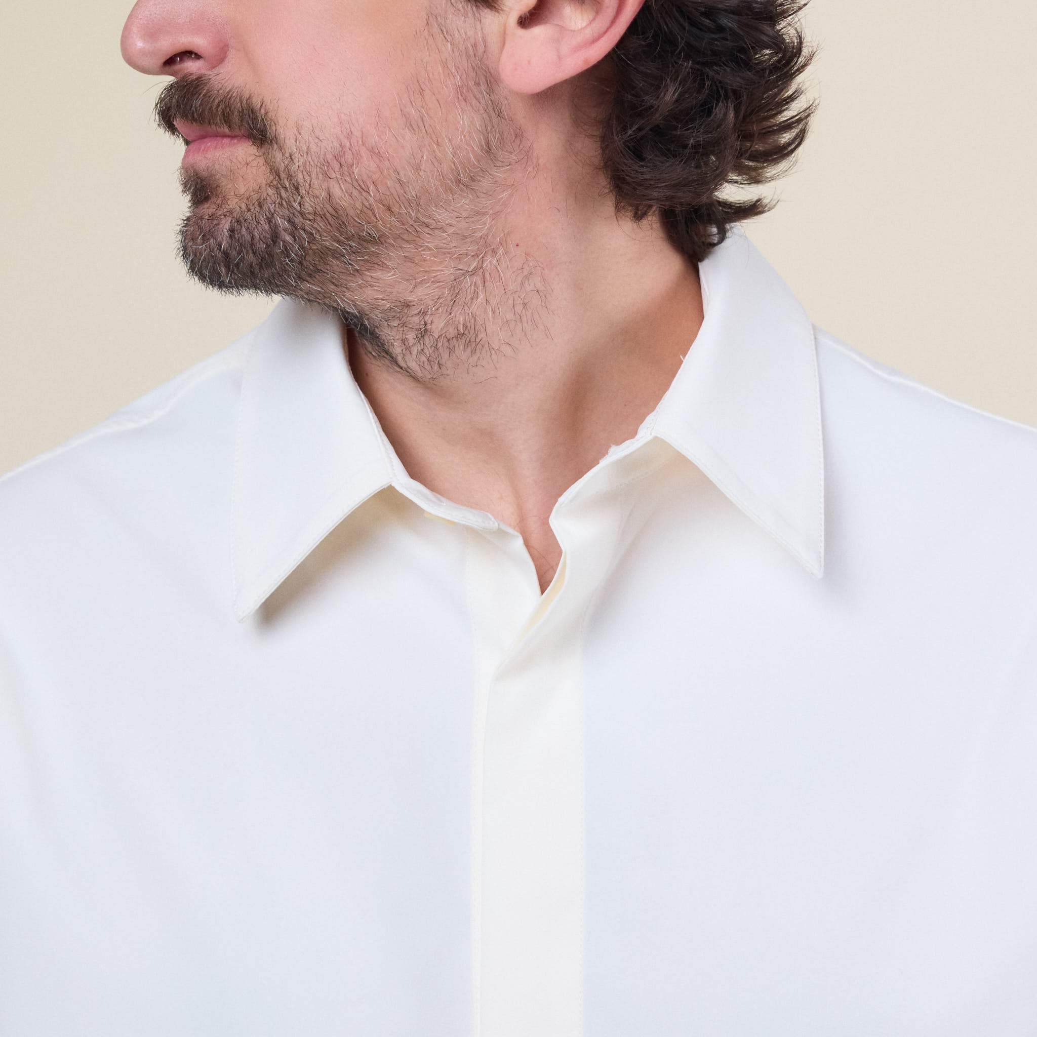 Greg Laboratory - PC-SS23 Boxy Shirt - Off White