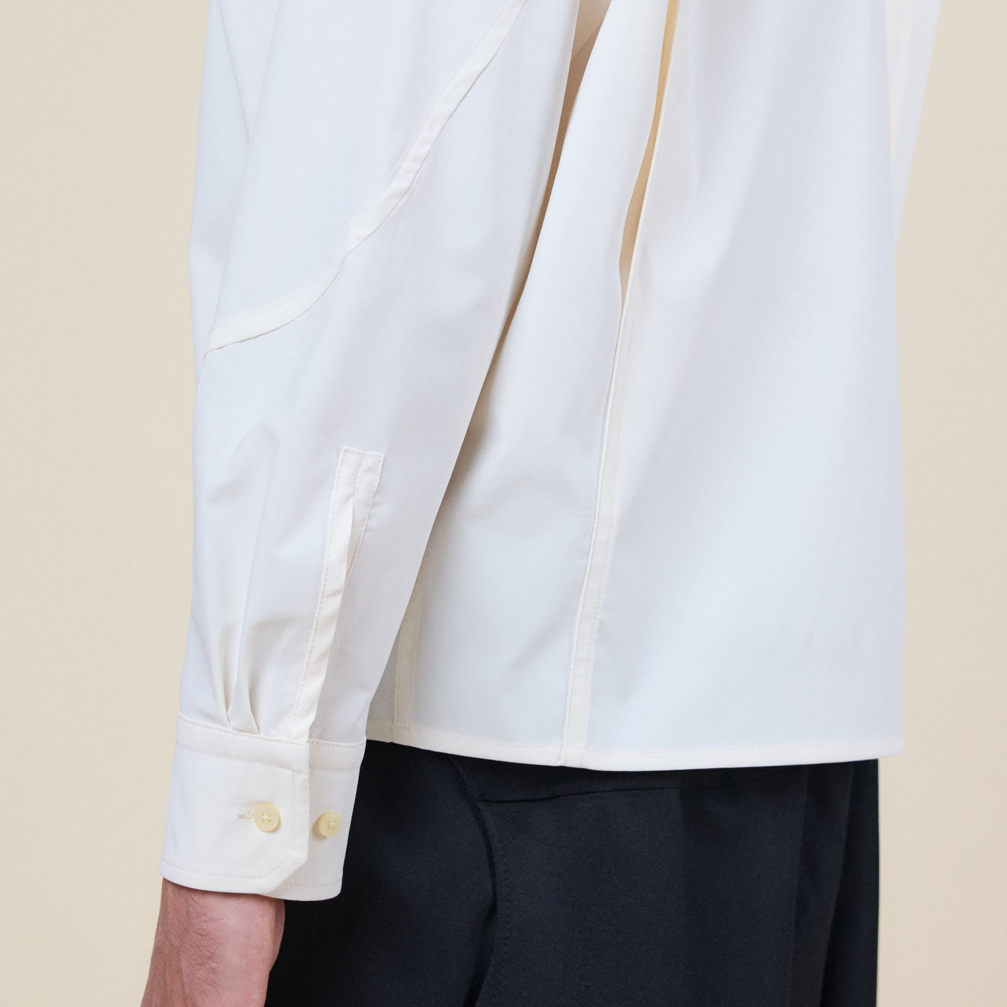 Greg Laboratory - PC-SS23 Boxy Shirt - Off White