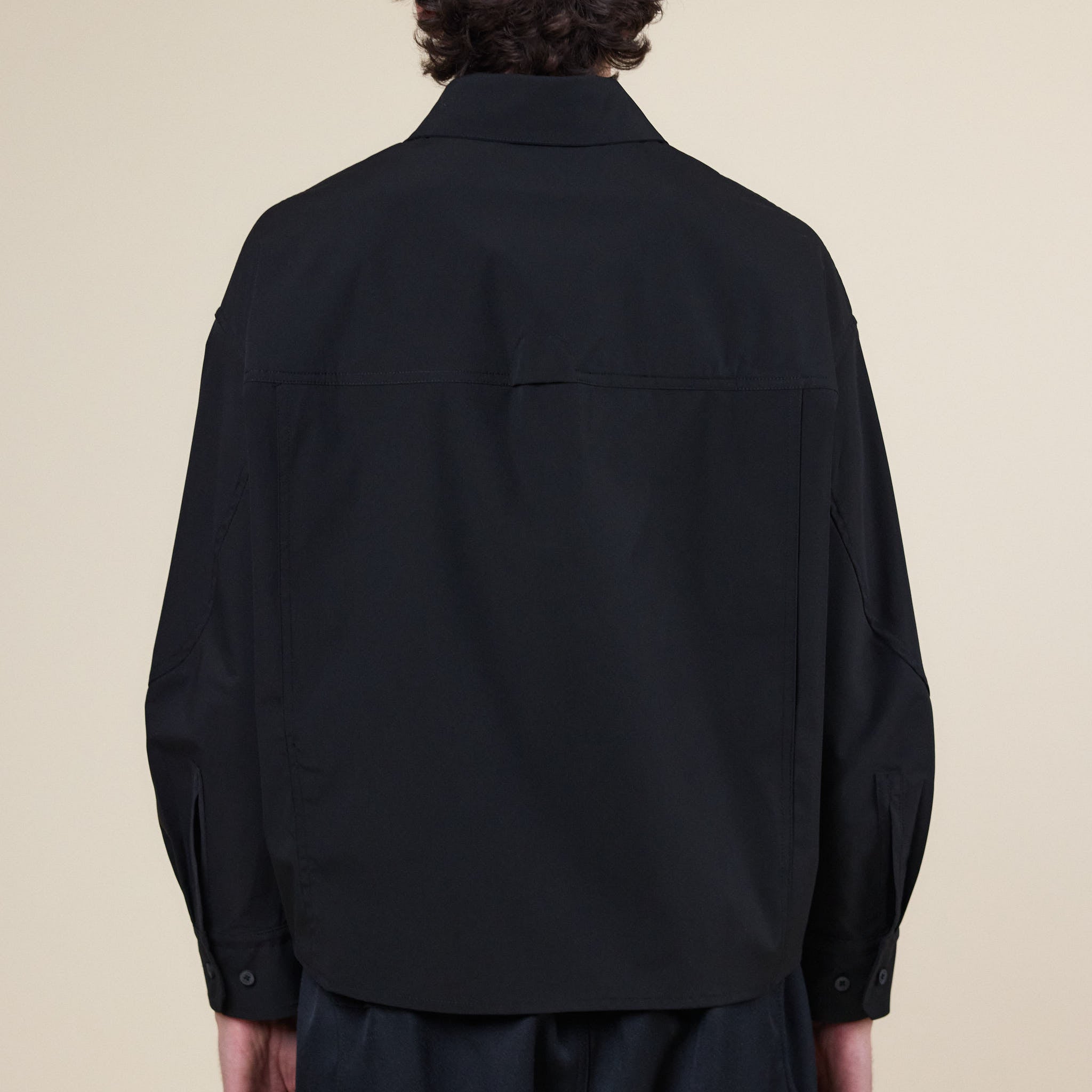 Greg Laboratory - PC-SS23 Boxy Shirt - Black
