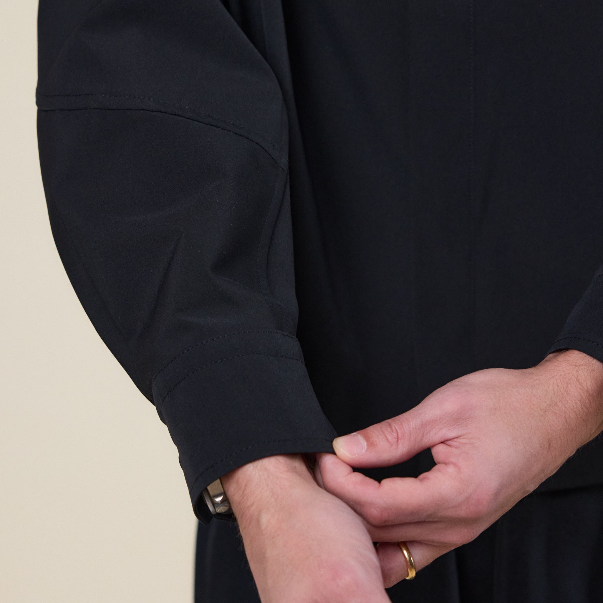 Greg Laboratory - PC-SS23 Boxy Shirt - Black