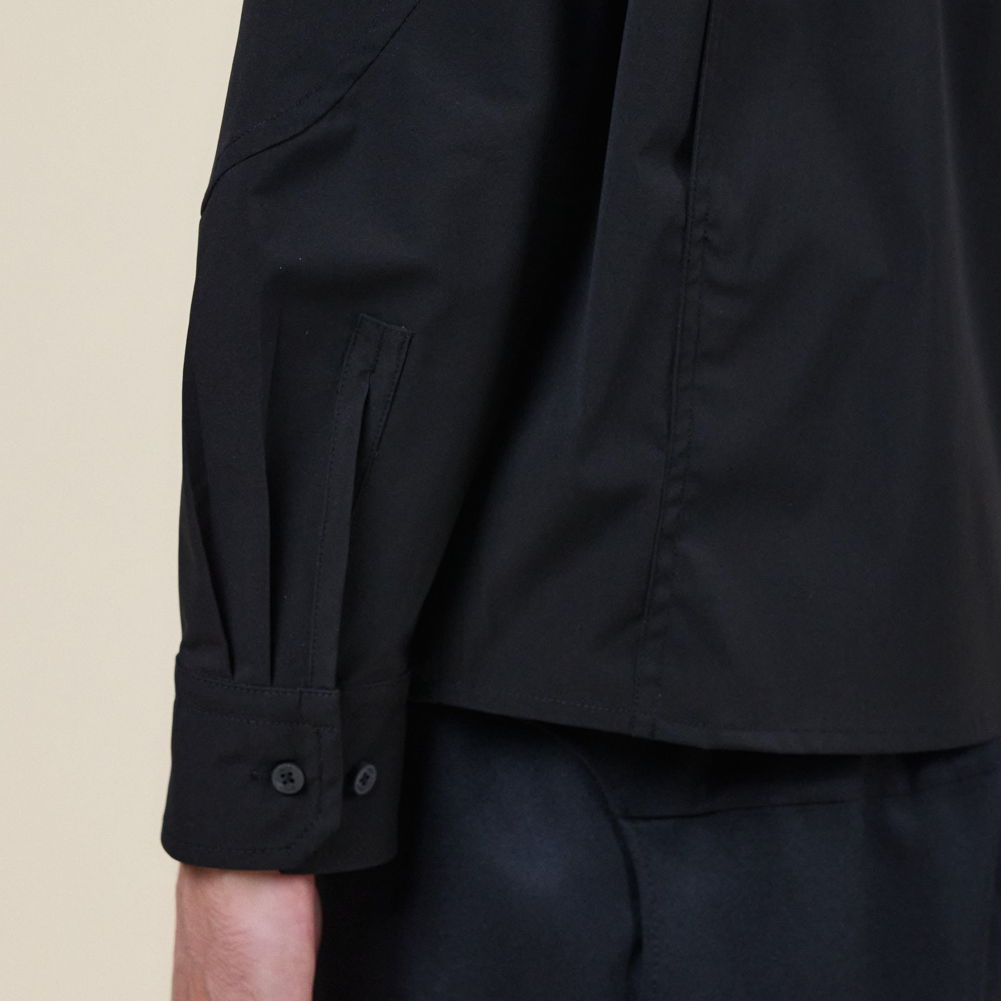 Greg Laboratory - PC-SS23 Boxy Shirt - Black