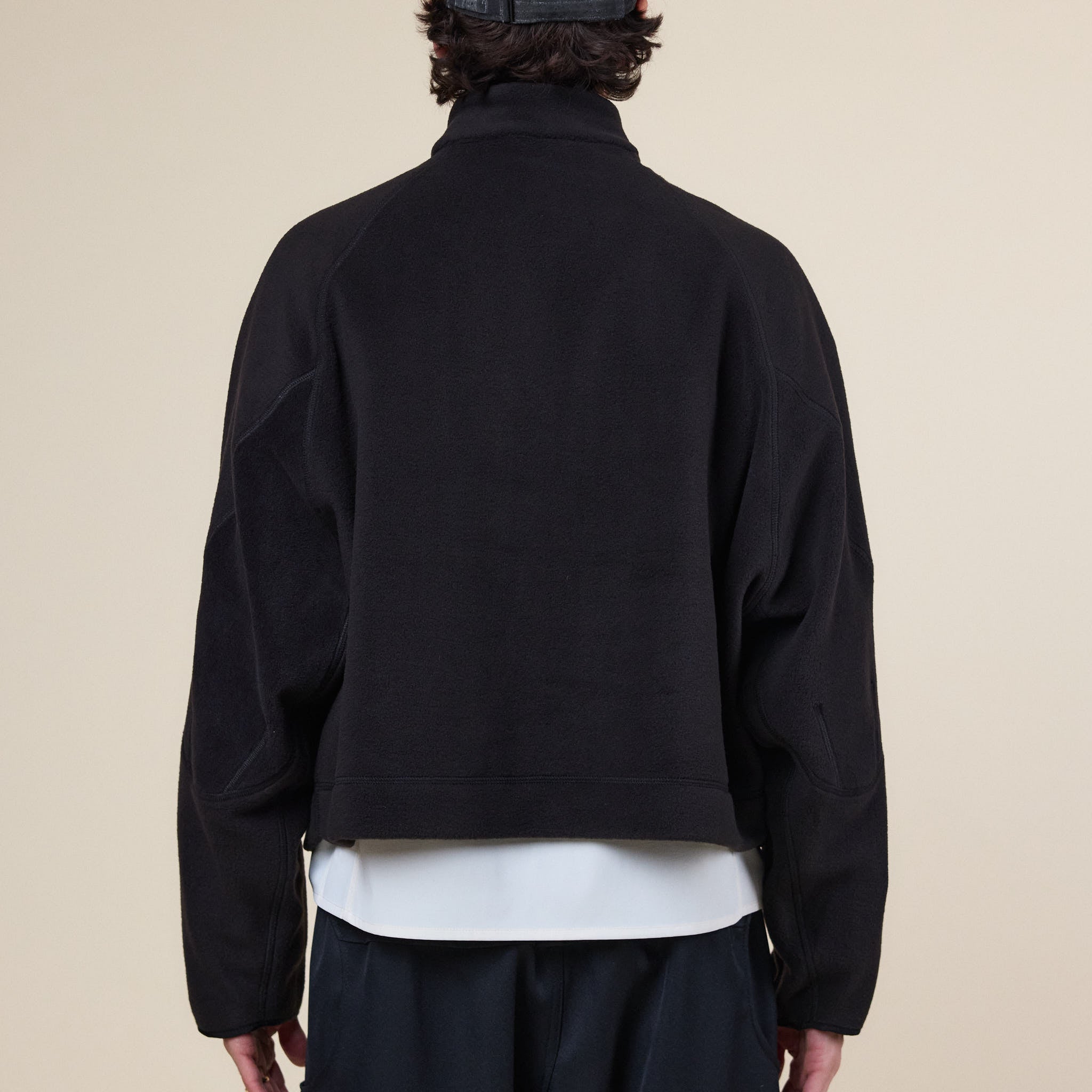 Greg Laboratory - PC-TF24 Zip Fleece Sweatshirt - Black