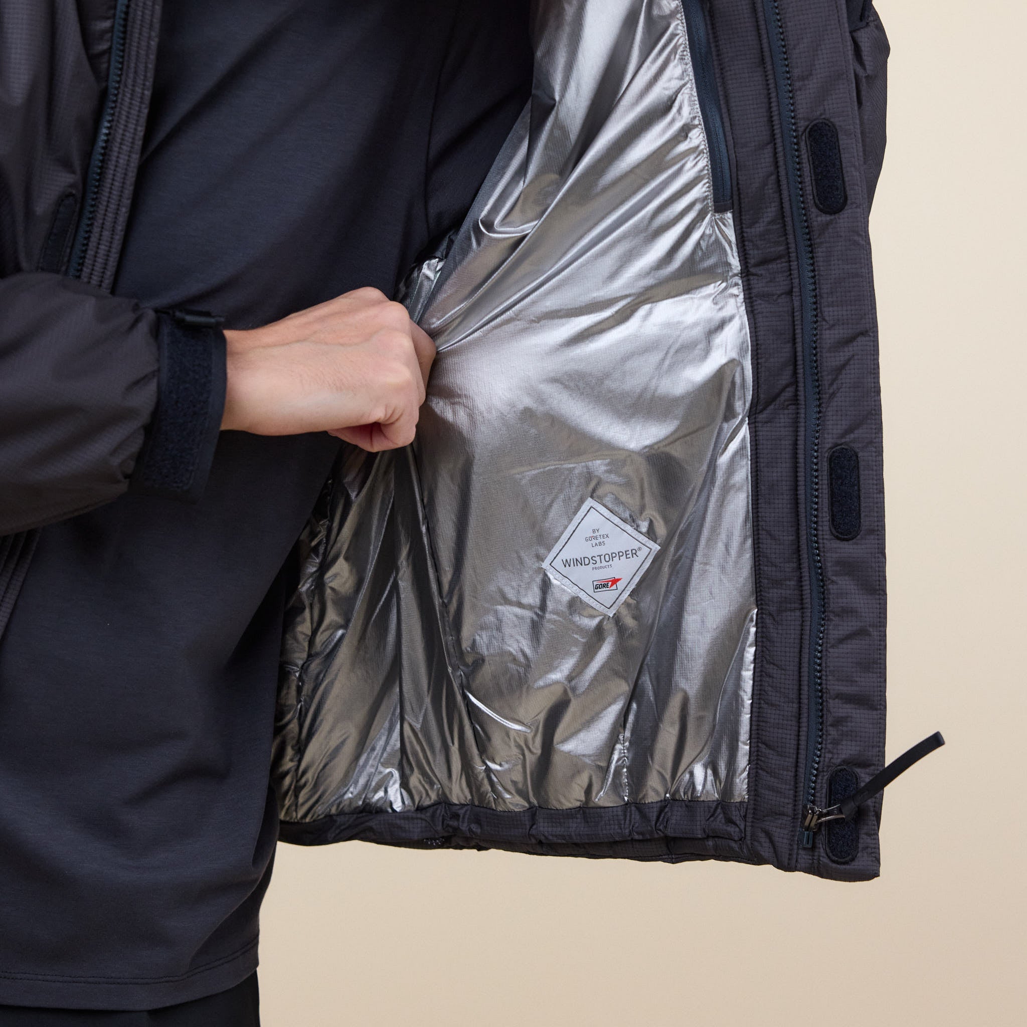 Goldwin 0 - Windstopper Thermo Padded Jacket - Biotite