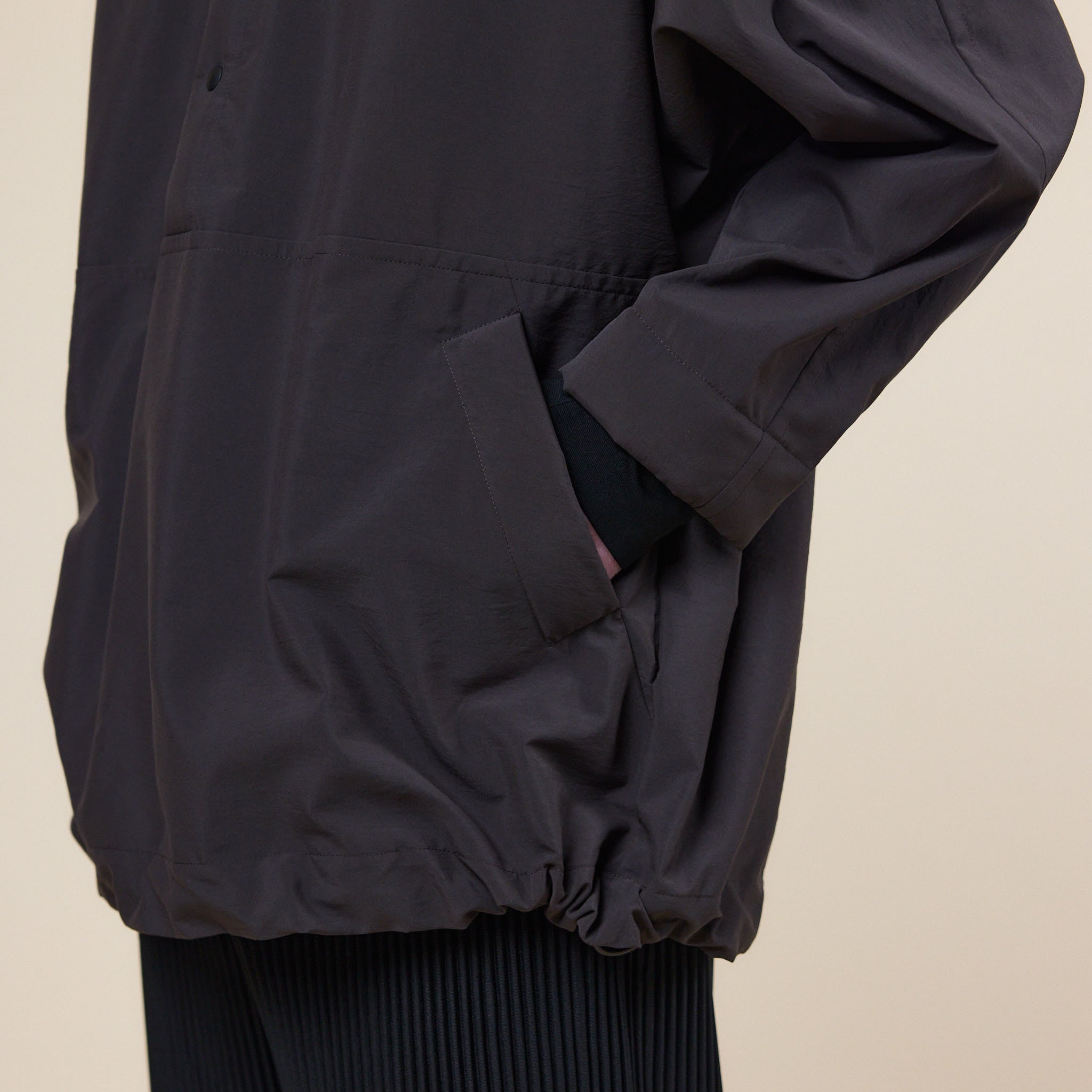 Homme Plissé Issey Miyake - Padded Rim Shirt Jacket - Brown