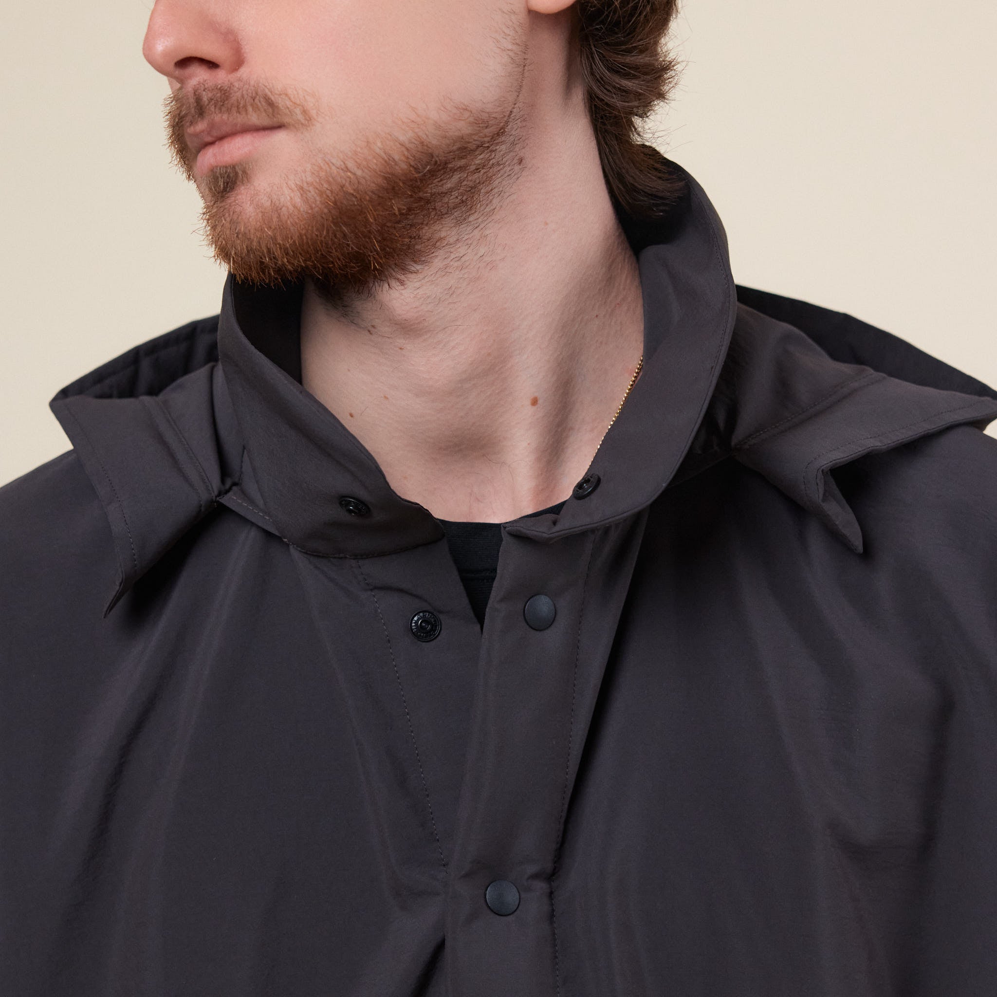 Homme Plissé Issey Miyake - Padded Rim Shirt Jacket - Brown