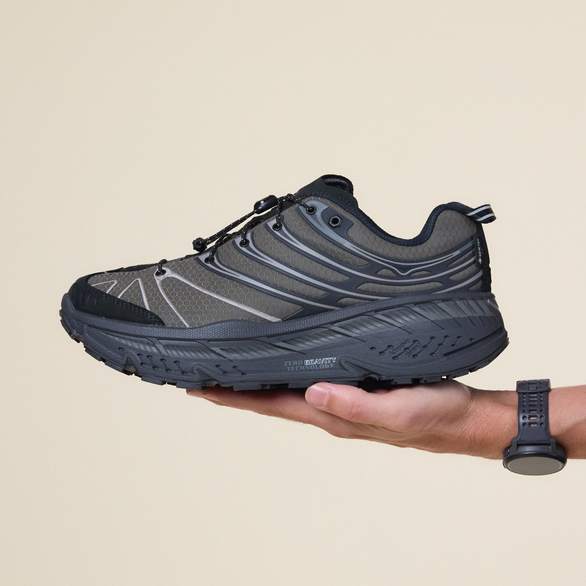 HOKA x HAVEN - Stinson Evo Gore-Tex Haven - Jet Black / Tarmac